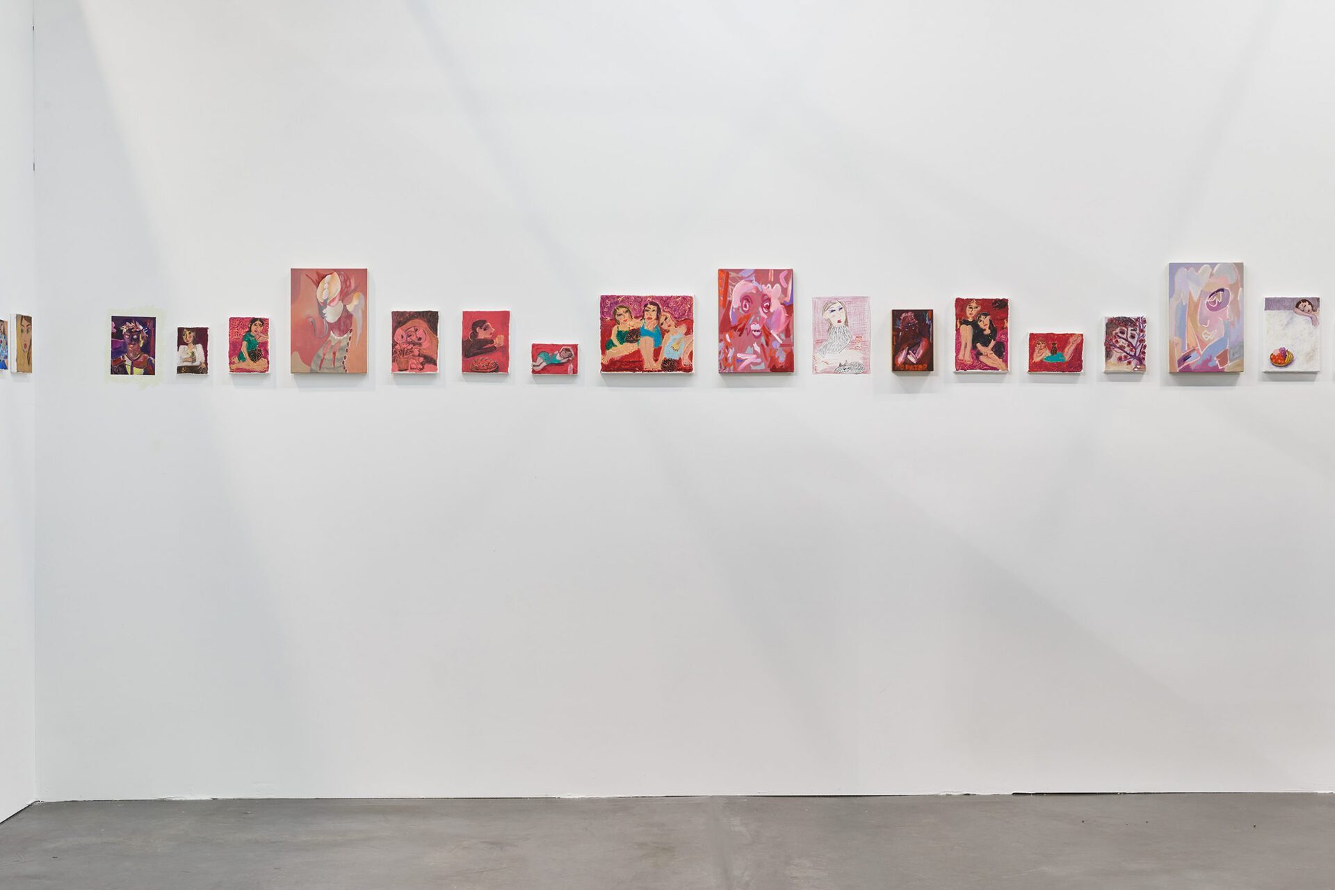 DIALOGUE, exhibition view, Lauren Coullard and Tatiana Defraine, 2021