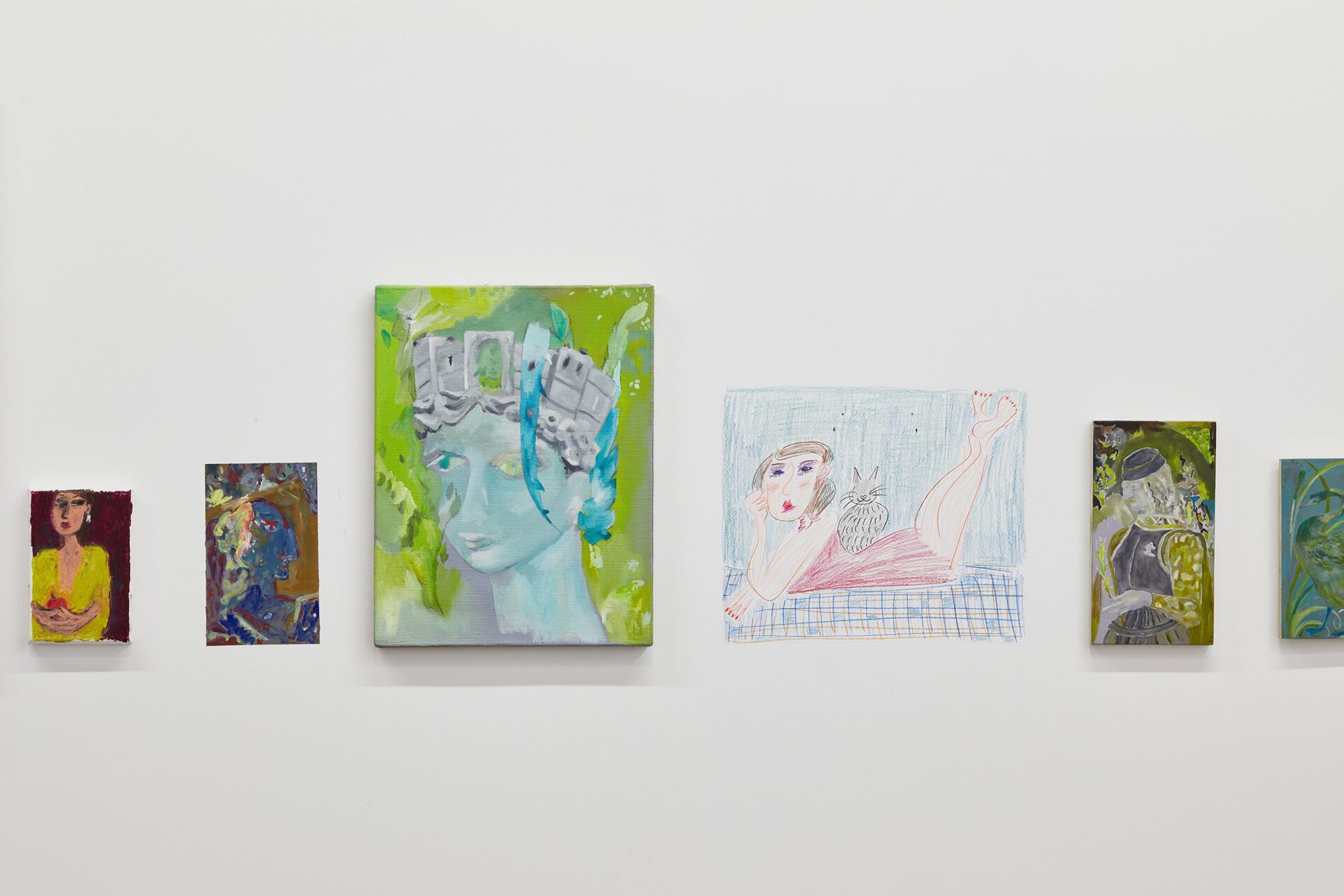 DIALOGUE, exhibition view, Lauren Coullard and Tatiana Defraine, 2021