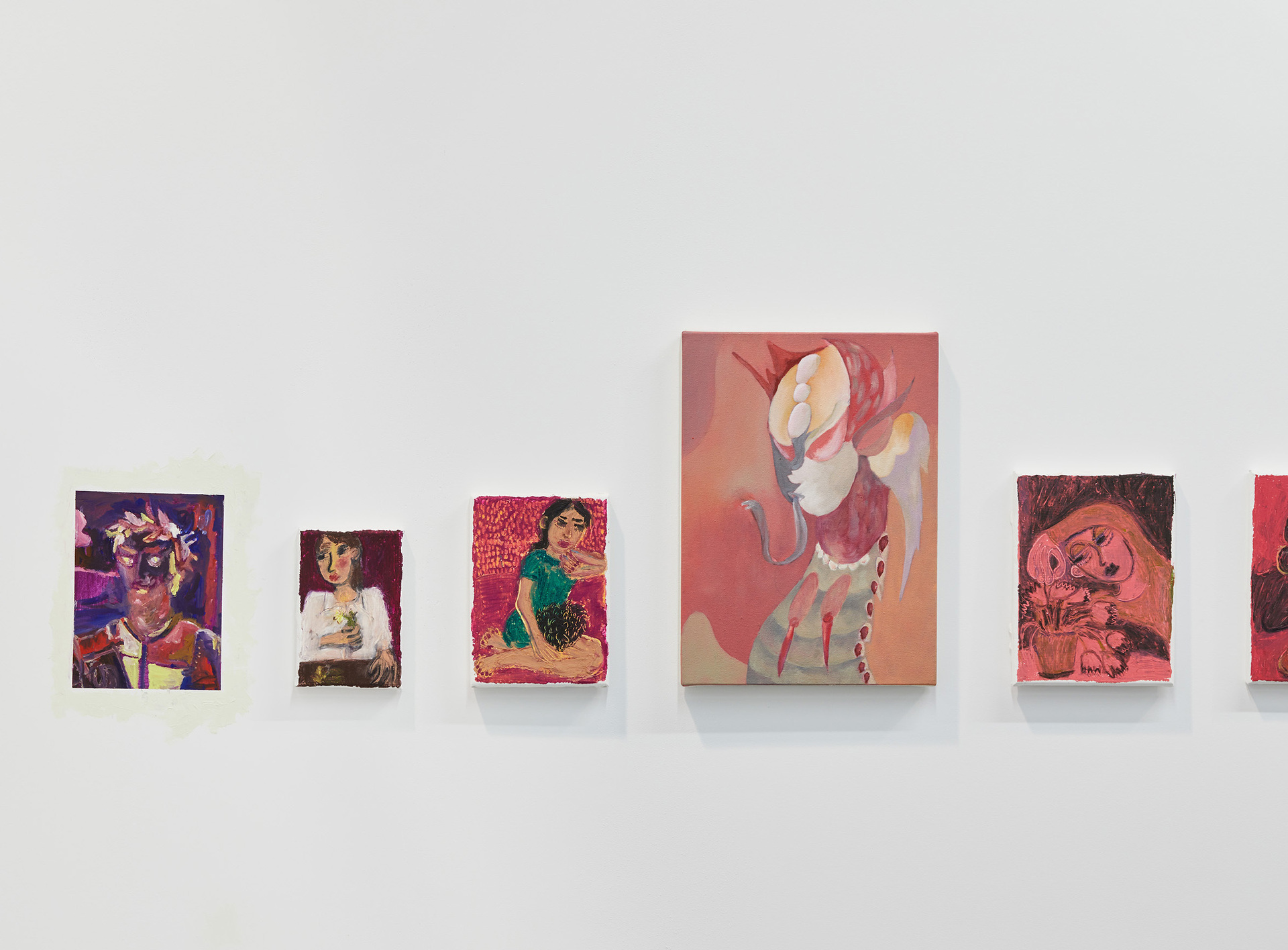 DIALOGUE, exhibition view, Lauren Coullard and Tatiana Defraine, 2021