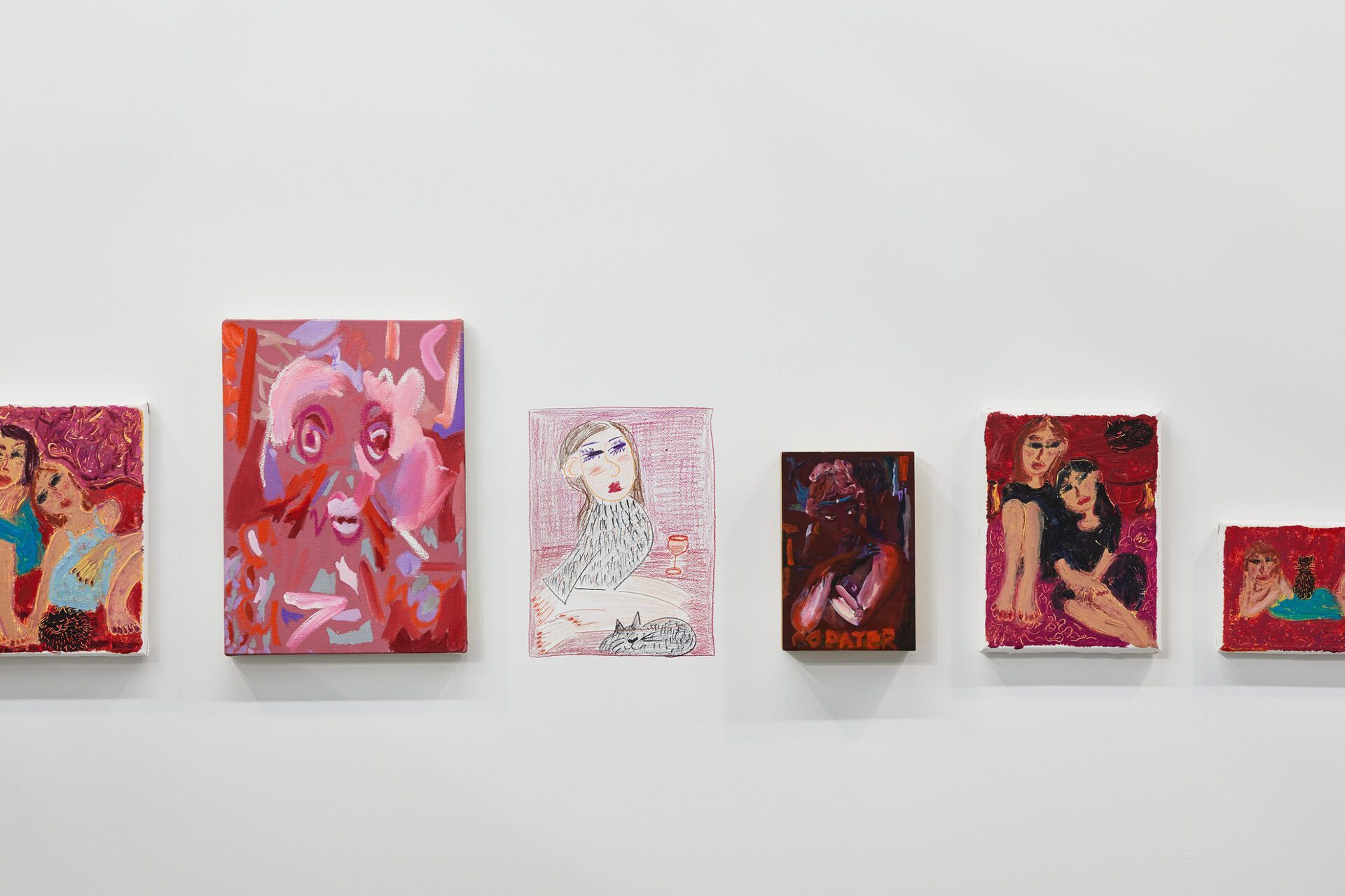 DIALOGUE, exhibition view, Lauren Coullard and Tatiana Defraine, 2021