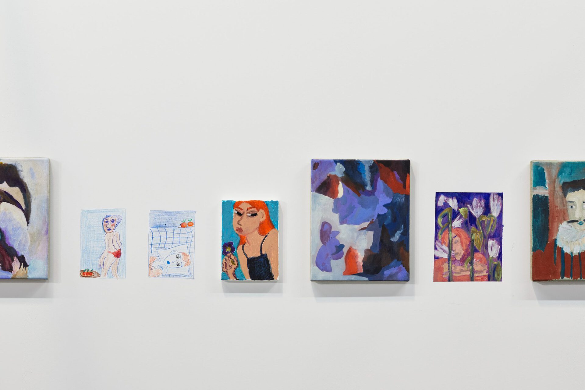 DIALOGUE, exhibition view, Lauren Coullard and Tatiana Defraine, 2021