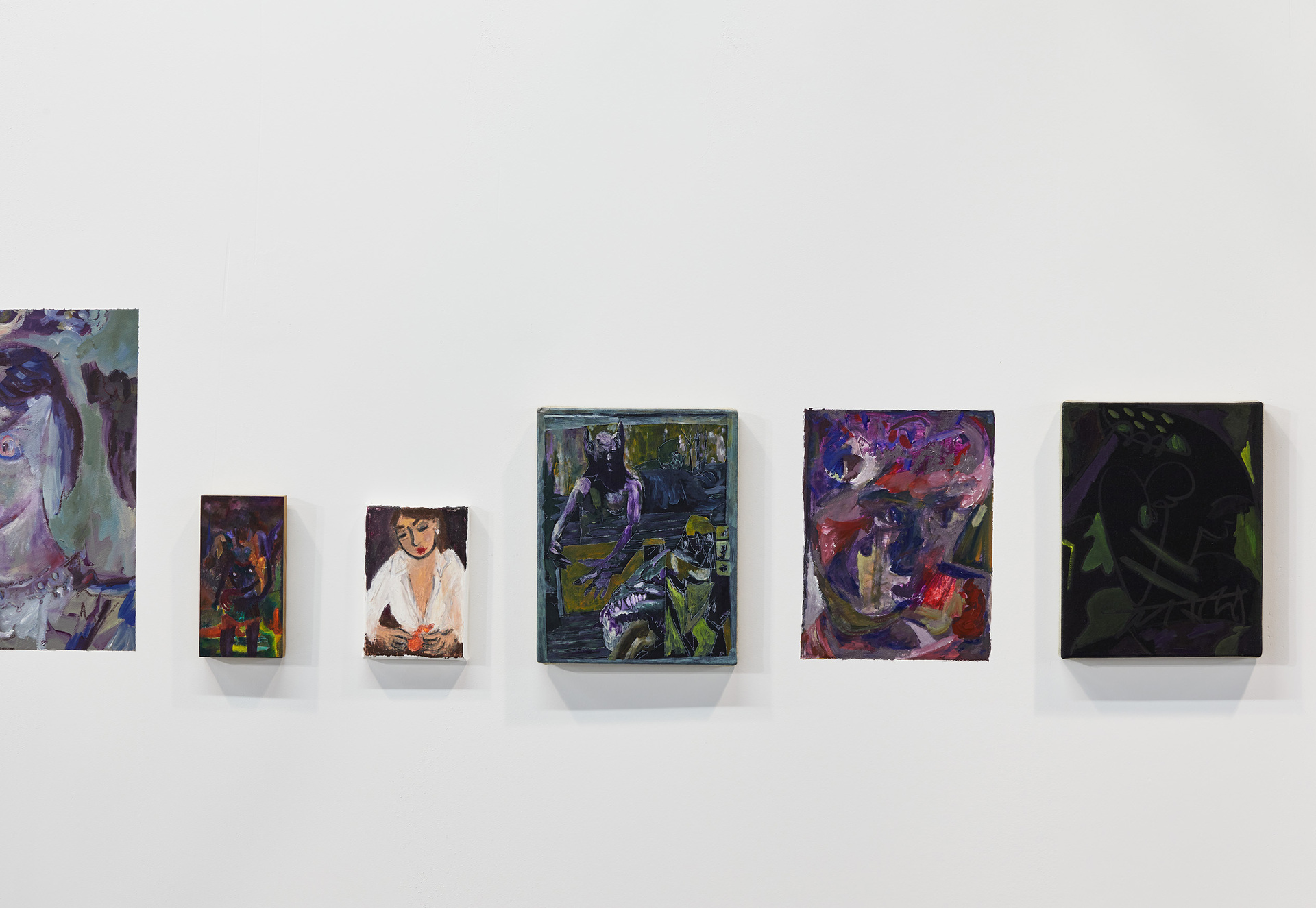 DIALOGUE, exhibition view, Lauren Coullard and Tatiana Defraine, 2021