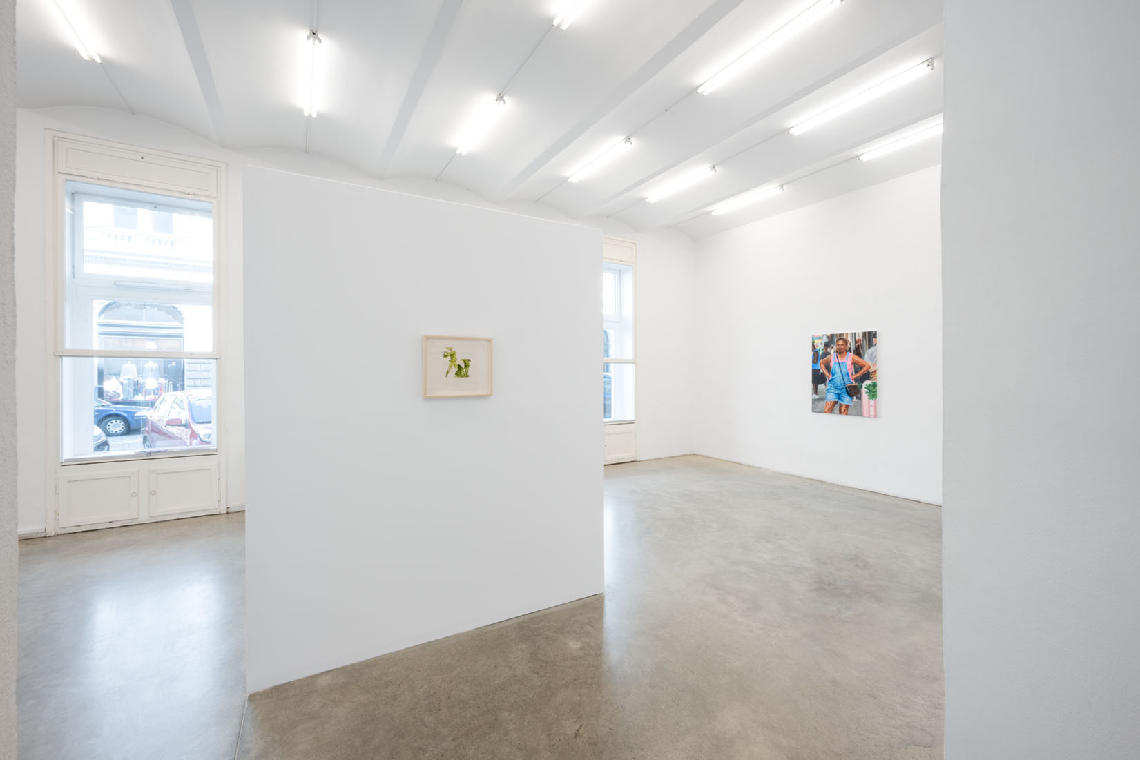 Exhibition view DIE EINSAMKEIT DES SATYRS, curated by Andrea Bellini, Christine König Galerie, Vienna 2021