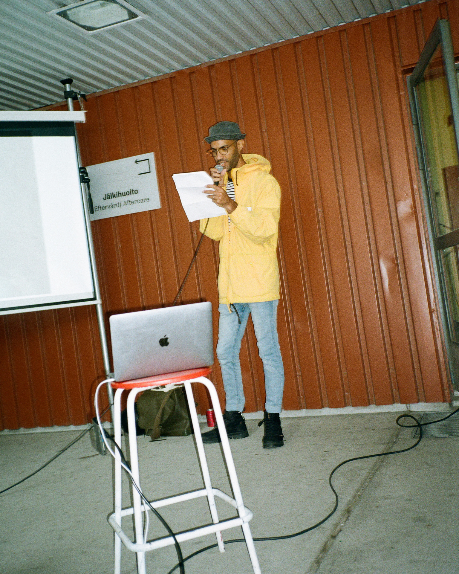 Special Day contribution, The Merciless Hounds of Back Pain and Anxiety by Alec Kyle Sibbald: one-act play, 2021