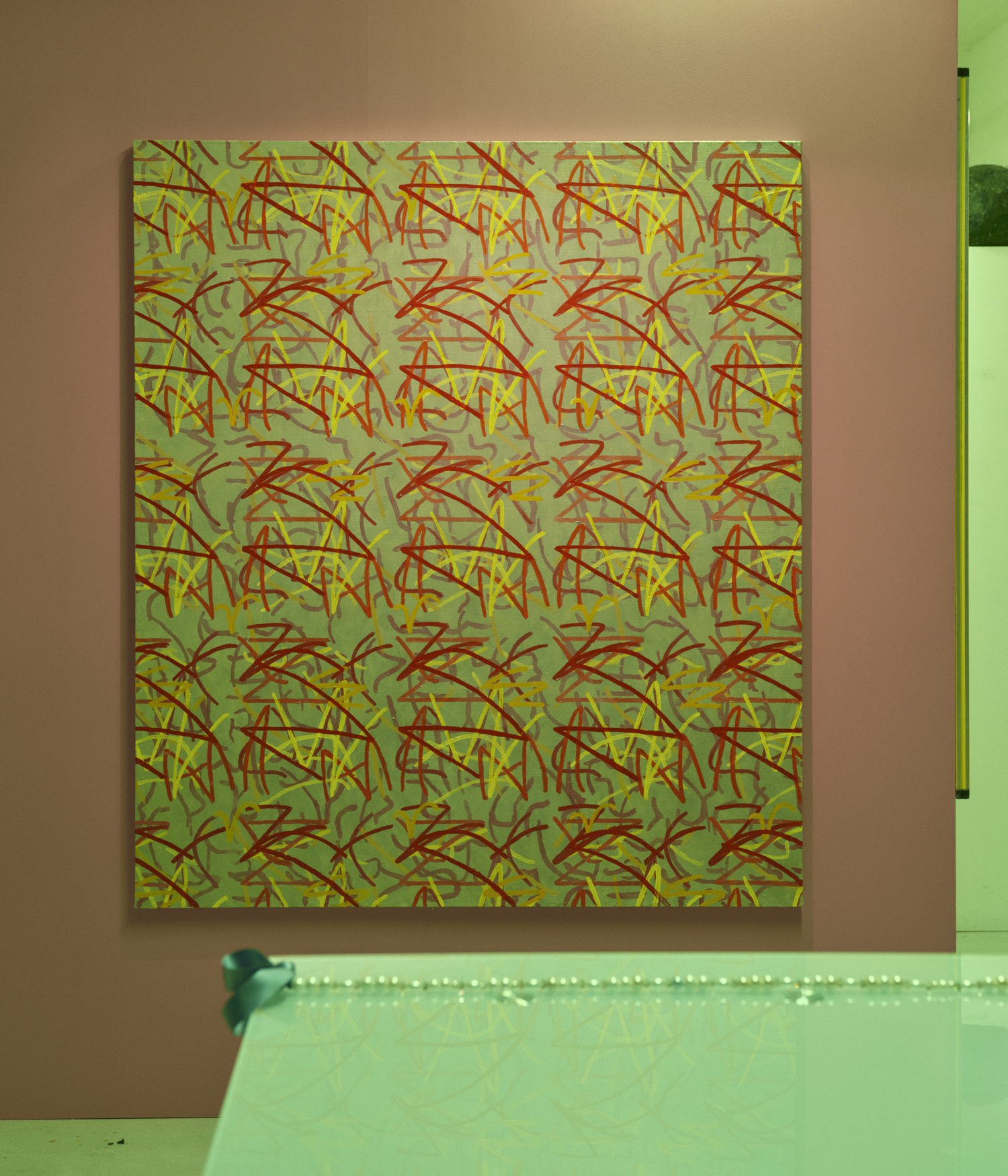 Untitled by Jussi Niskanen: Oil on canvas, 135 cm x 155 cm, 2021