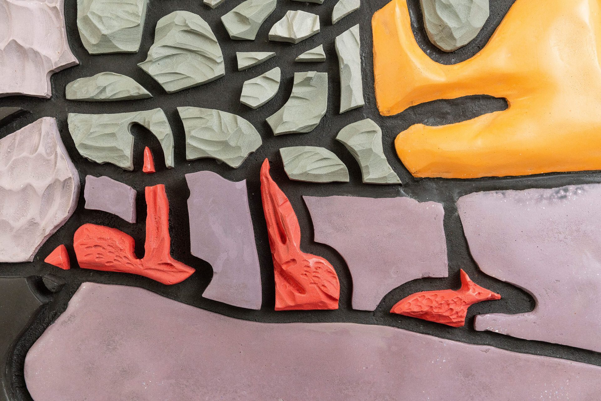 Neïl Beloufa The Moral of the Story, Chapitre 3-2, 2019, Detail View