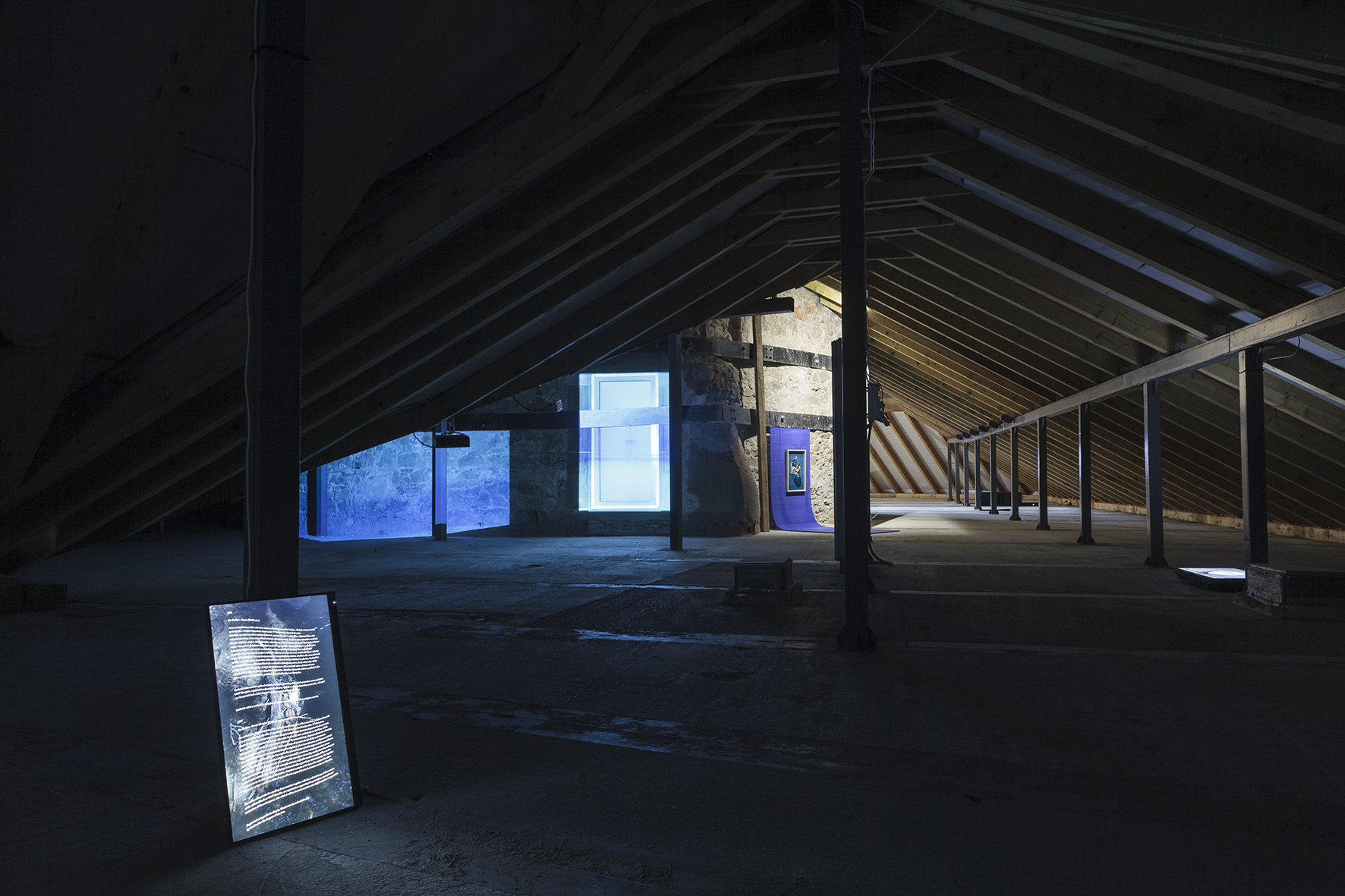 án Gašparovič_Bloop_exhibition view_2021