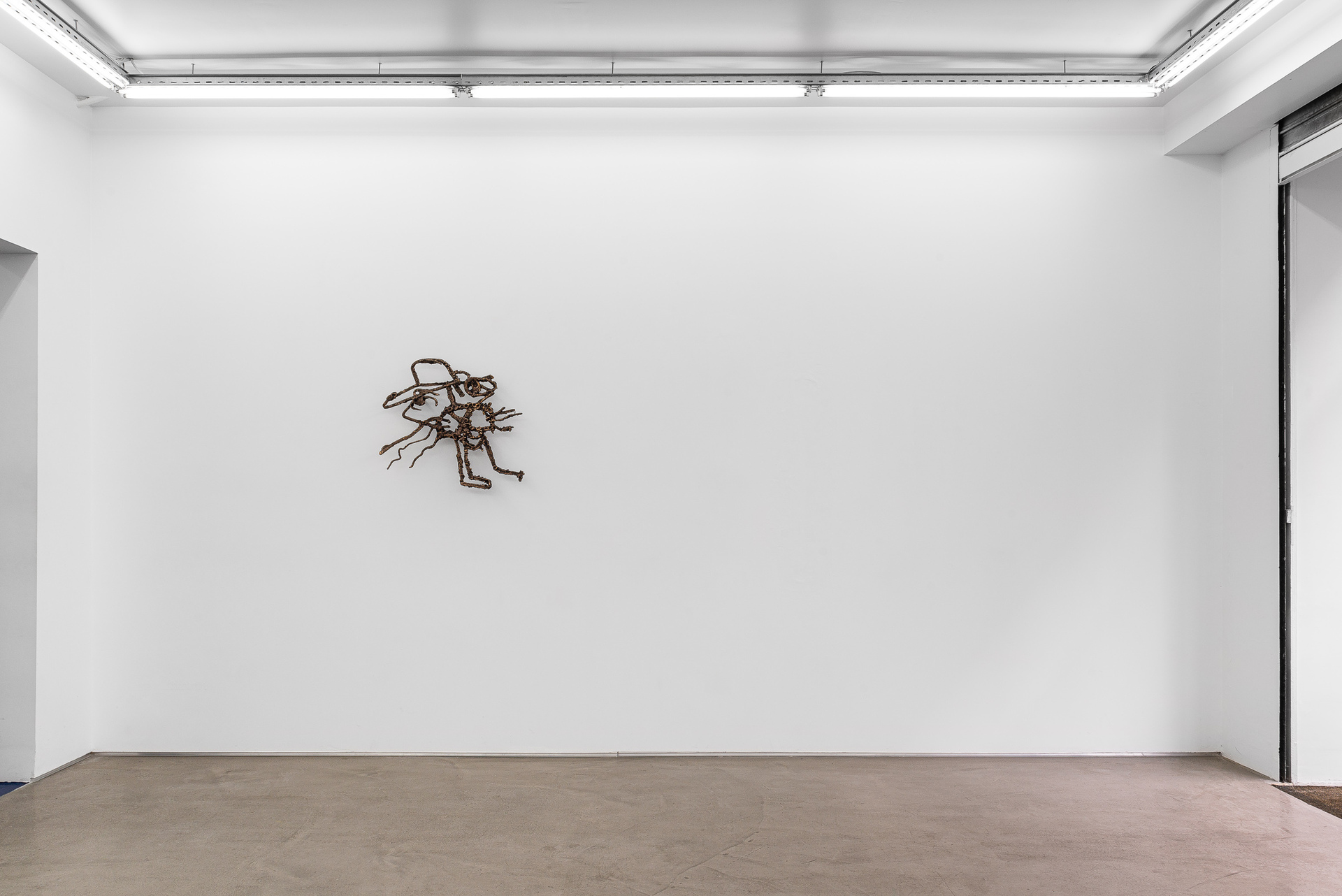 Exhibition view "Nobody Move" by Simone Zaccagnini at Galerie Derouillon, Paris, September 2021