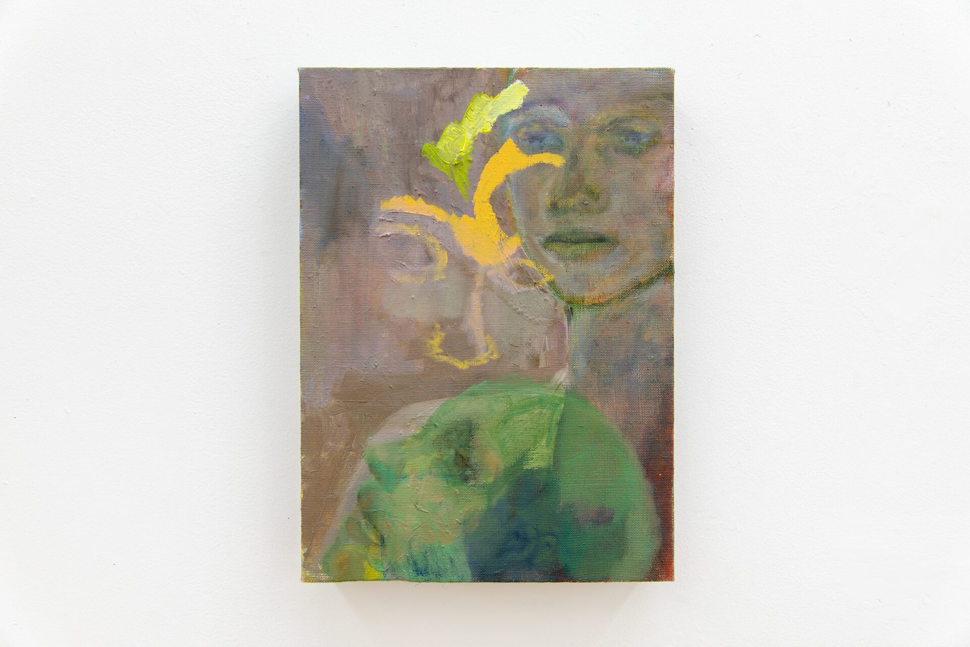 Barbara Wesolowska, "Untitled", Oil on canvas, 30cm x 22cm