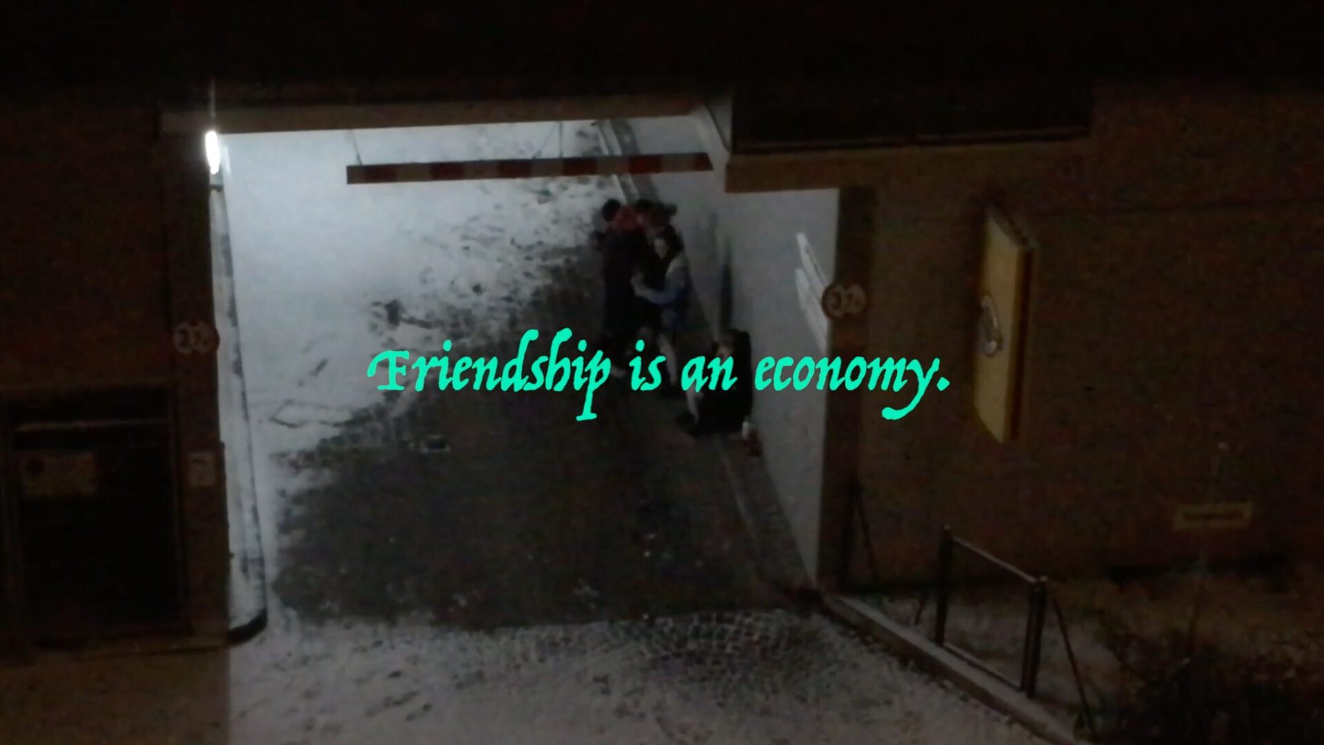 Angela Stiegler and Yulia Lokshina, A portrait of an artist as an ageless friend, 2021, HD video still, 05:12 min, Gallery Françoise Heitsch