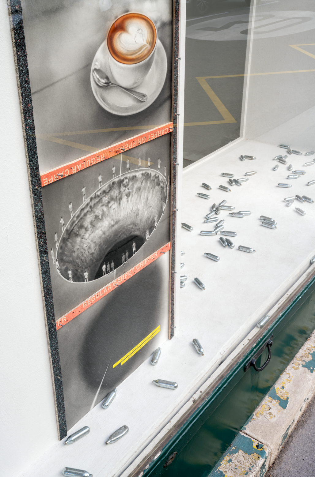 Installation view Robert McNally | The Metawürst, KOENIG2 by_robbygreif, Vienna 2021