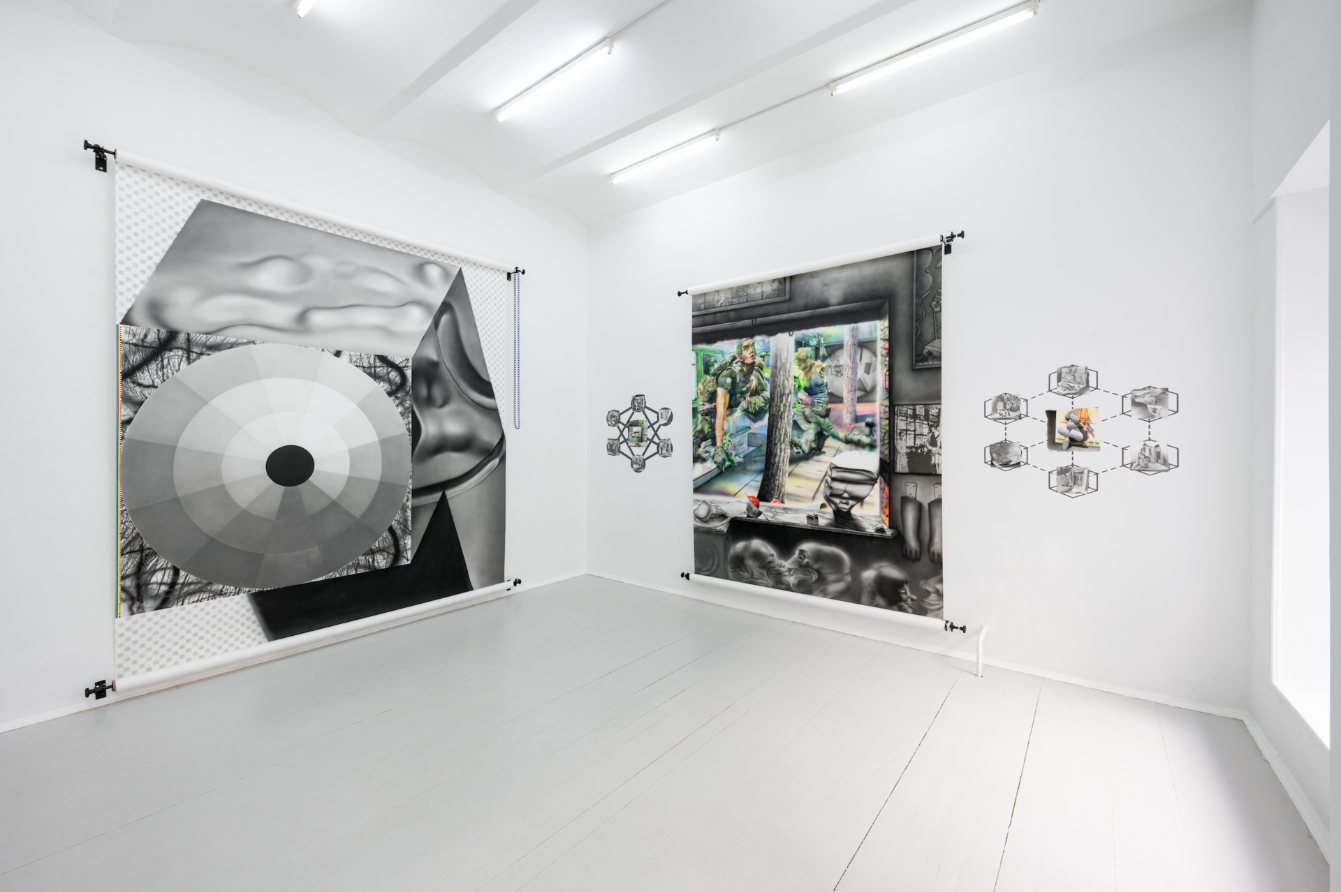Installation view Robert McNally | The Metawürst, KOENIG2 by_robbygreif, Vienna 2021