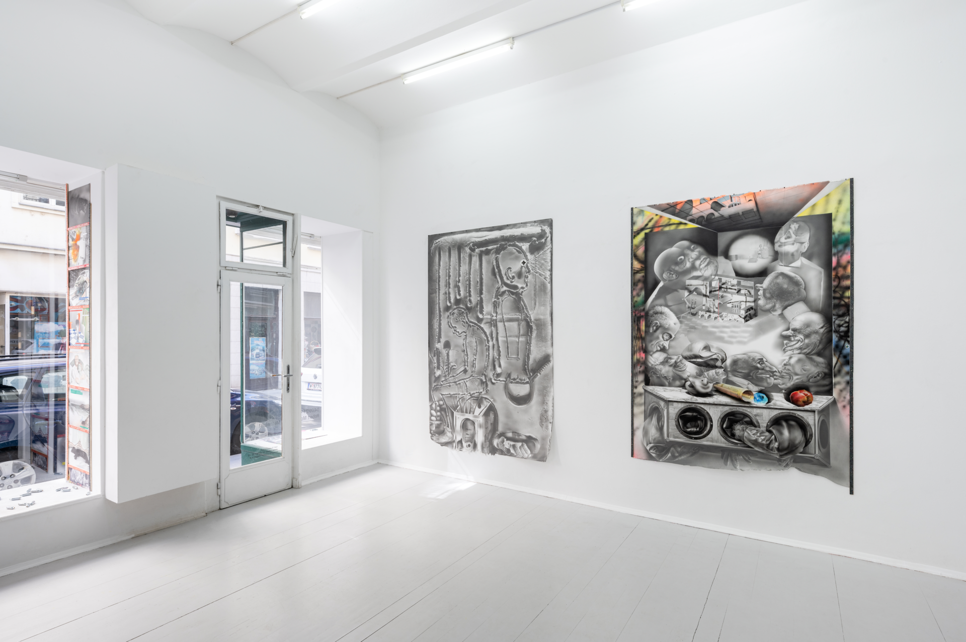 Installation view Robert McNally | The Metawürst, KOENIG2 by_robbygreif, Vienna 2021