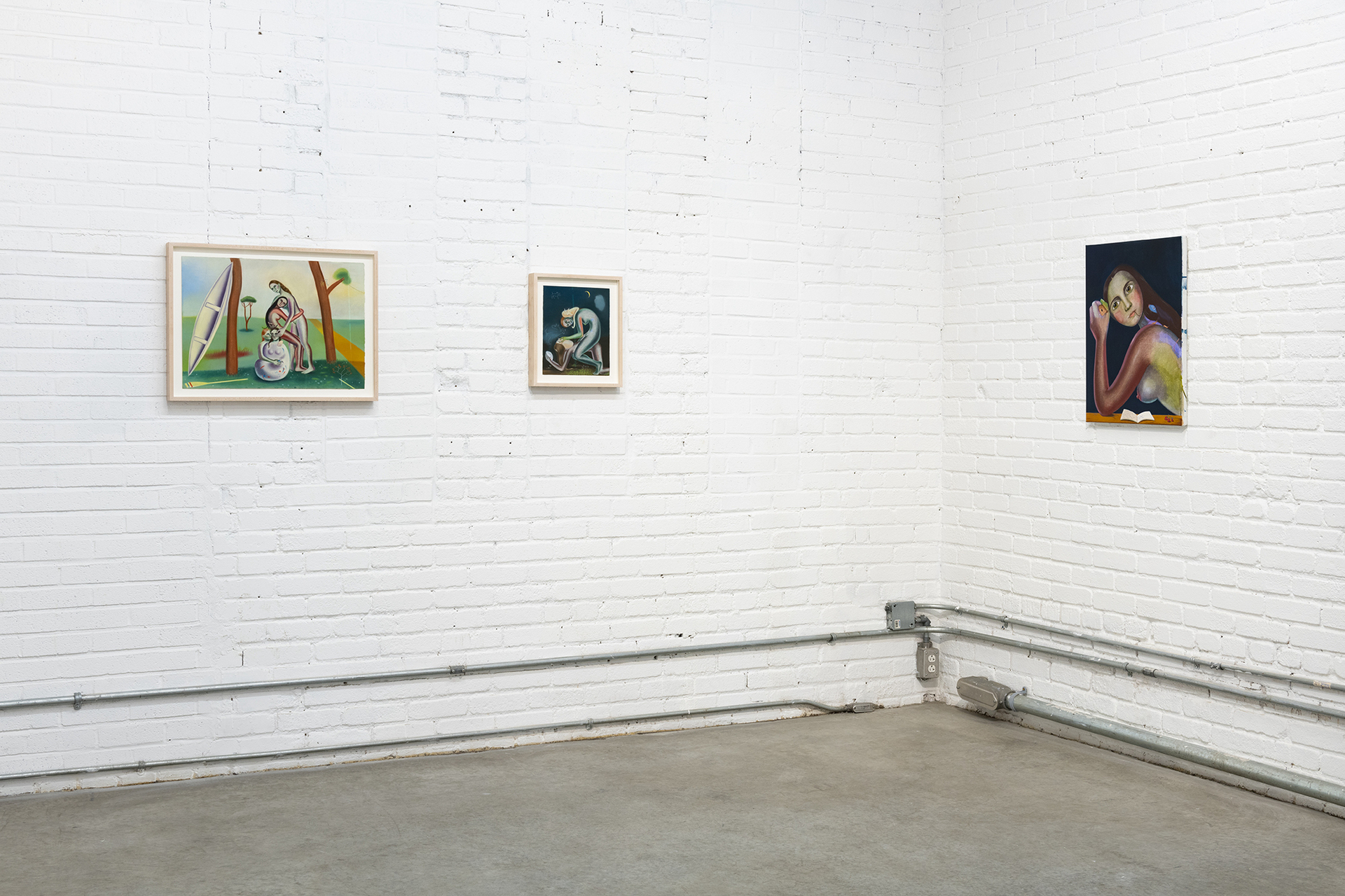Sara Anstis, A Great Relief, 2021, Exhibition view, Bradley Ertaskiran, Montreal (Canada), photo: Paul Litherland