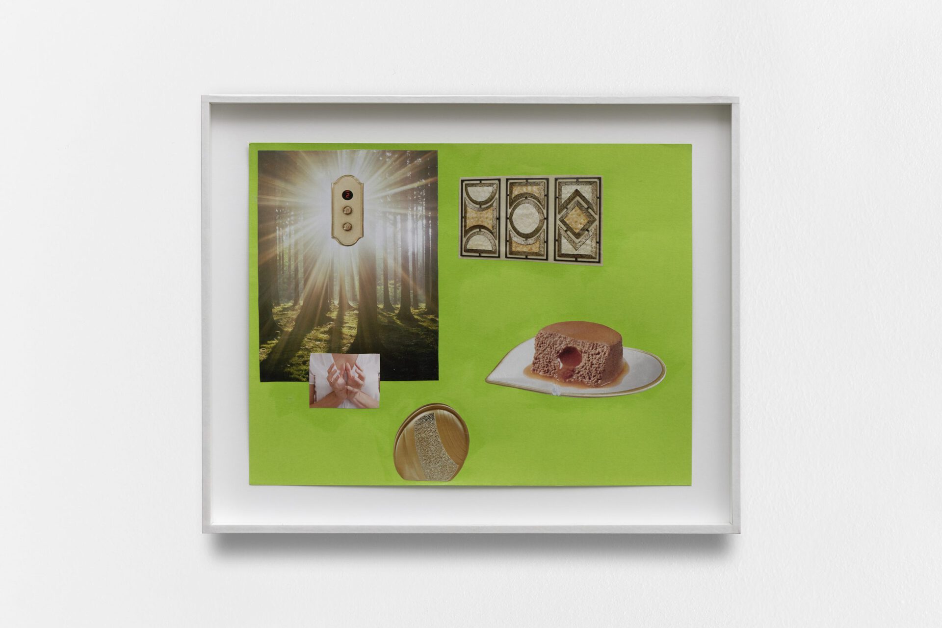 Shana Moulton Dianetics, 2020, collage on paper, 21,5 × 28 cm