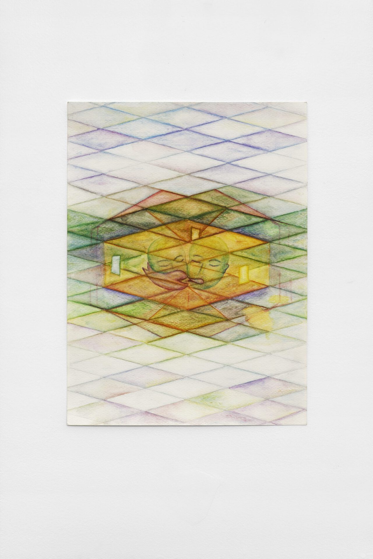 Johanna Odersky, Representationalist Bed-Time Stories, 2021, aquarelle on paper, 31 x 23.3 cm (unframed), unique