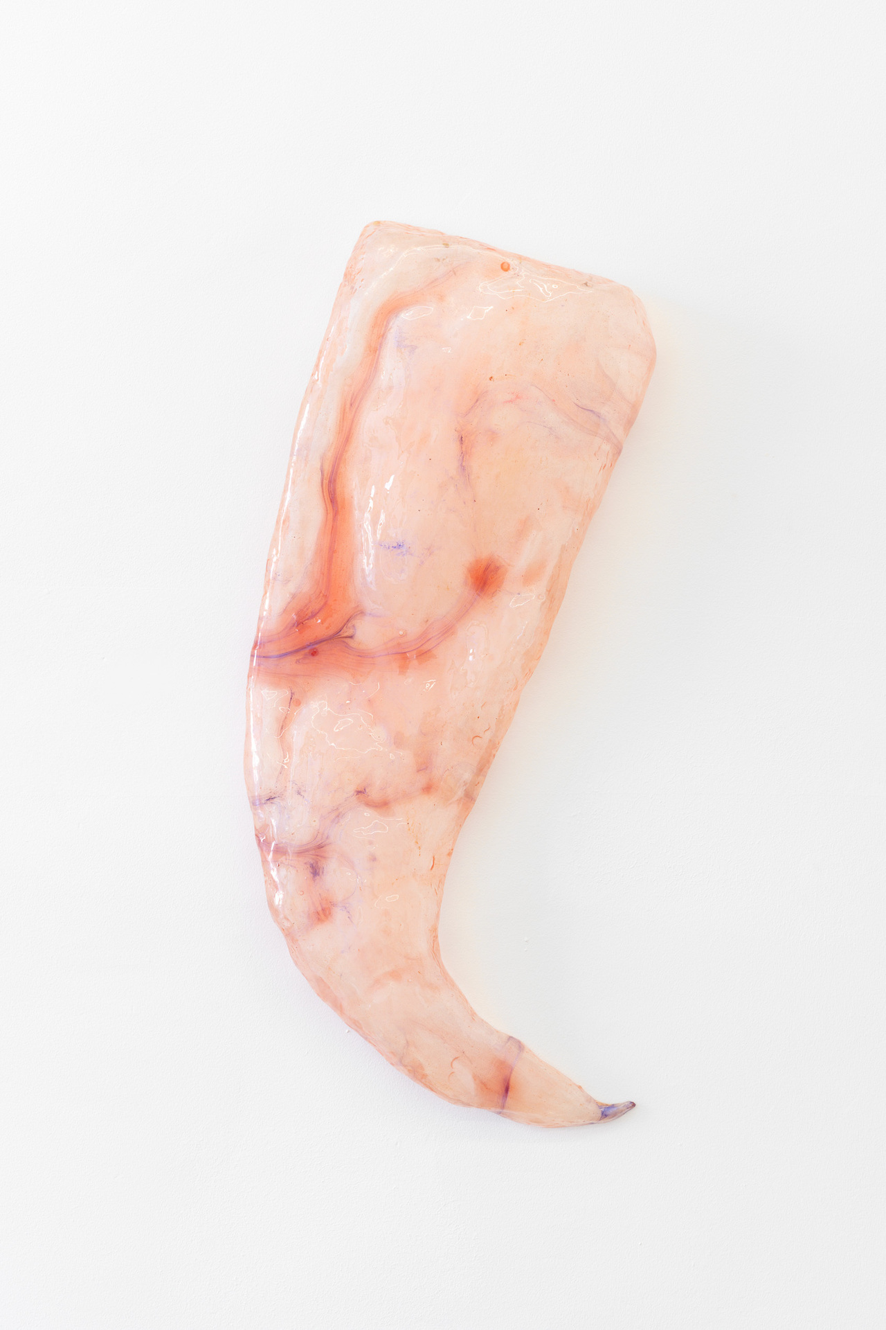 Tarek Lakhrissi, Tongue III, 2021, resin. Photo: Maximilian Anelli-Monti