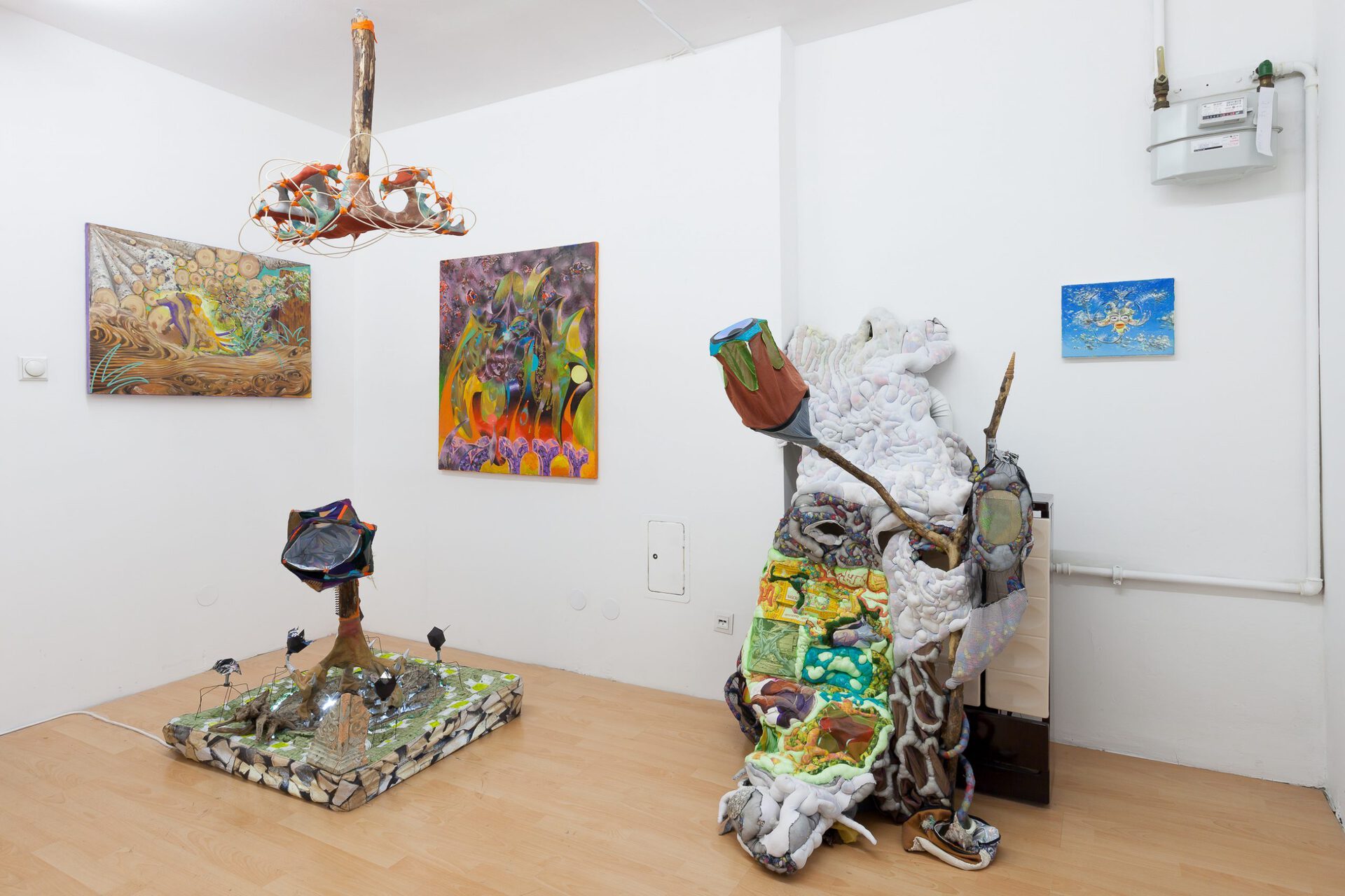 TEKTONICAKE, 2021, Exhibition view, Loggia, Vienna