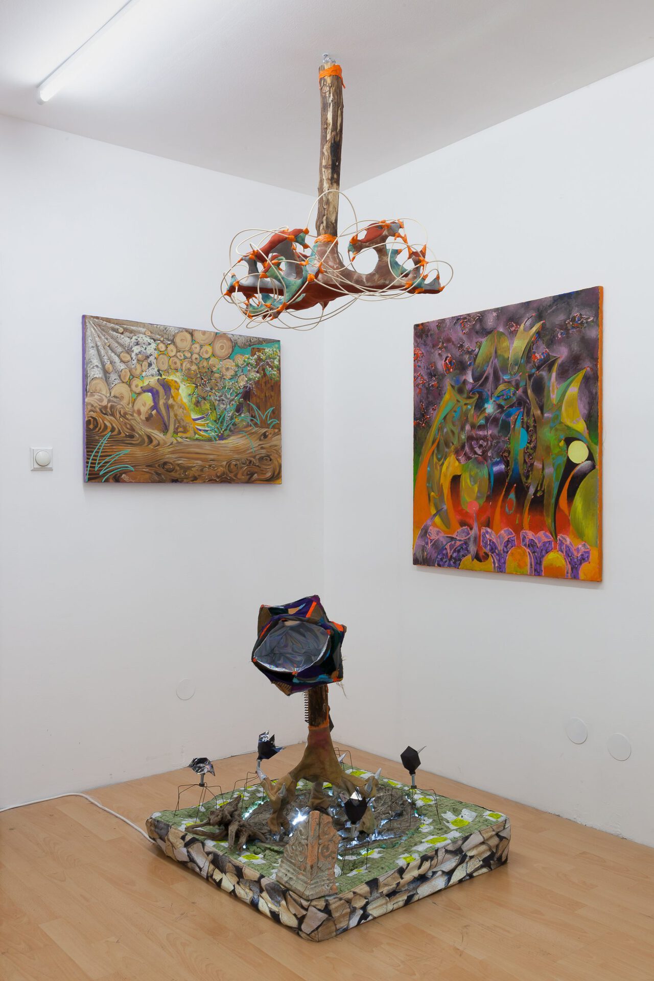 TEKTONICAKE, 2021, Exhibition view, Loggia, Vienna