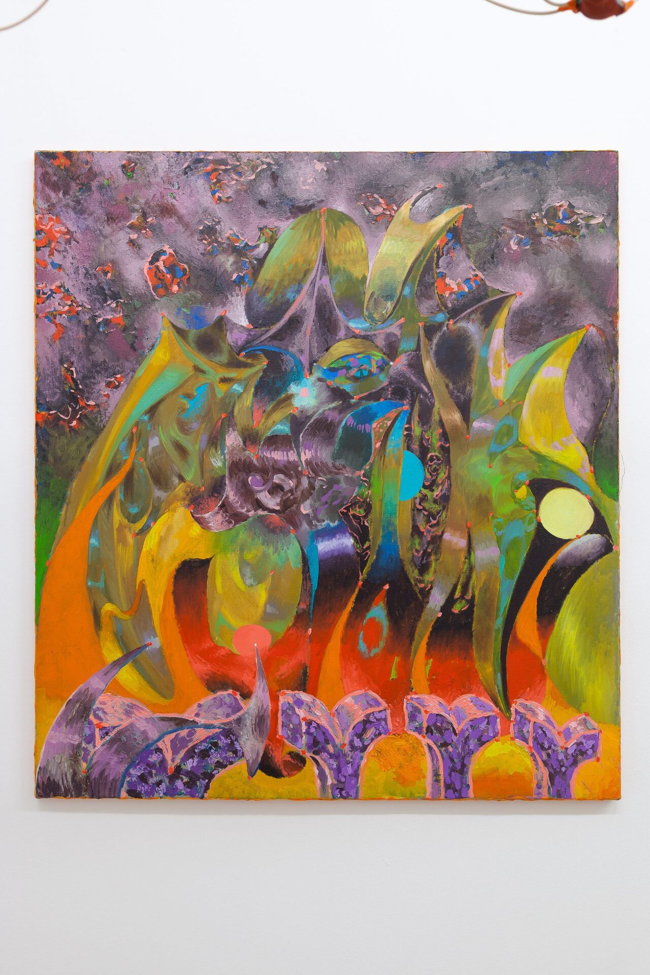 Untitled, 90 x 100 cm, oil on canvas, 2020-2021