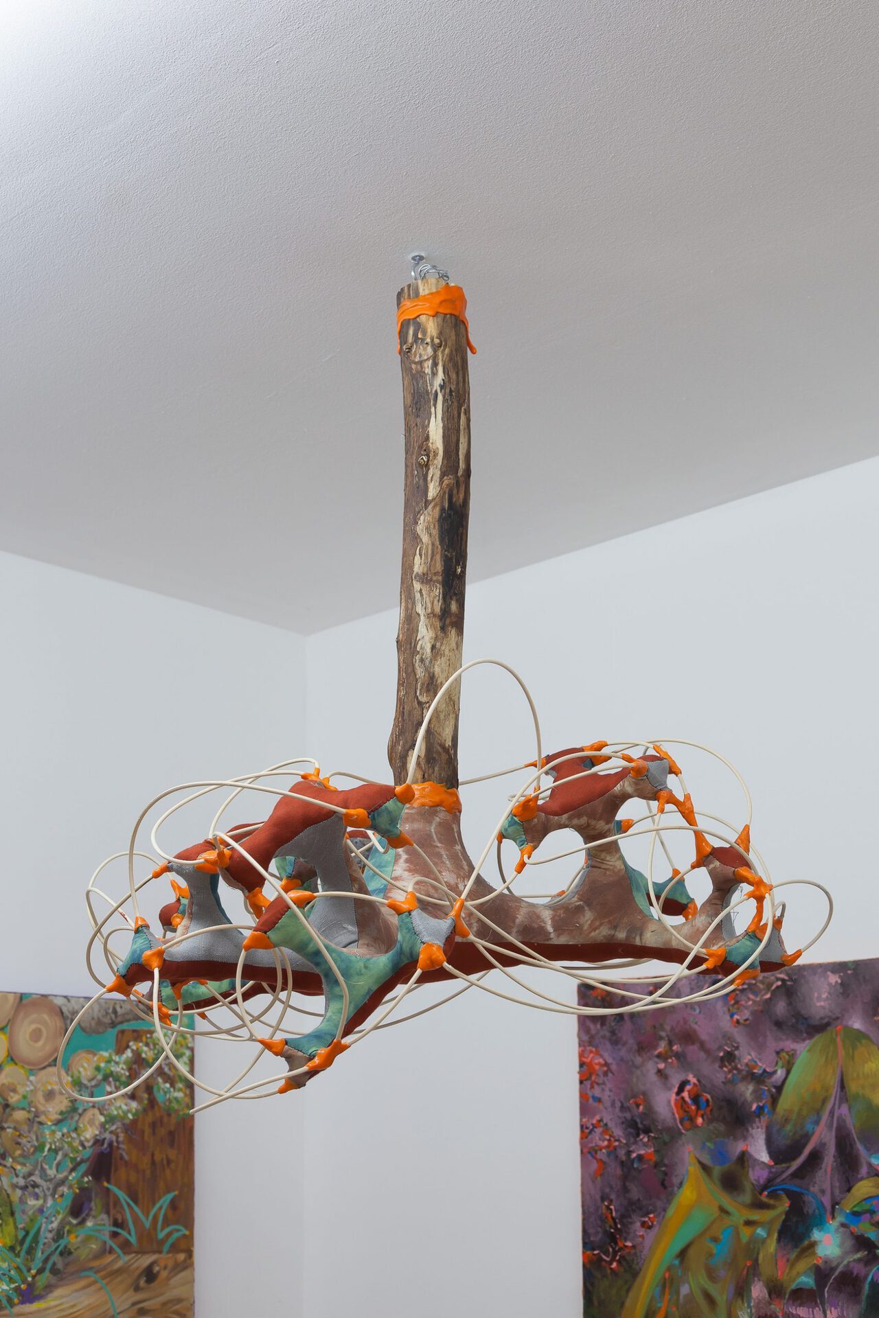 Organic chandelier