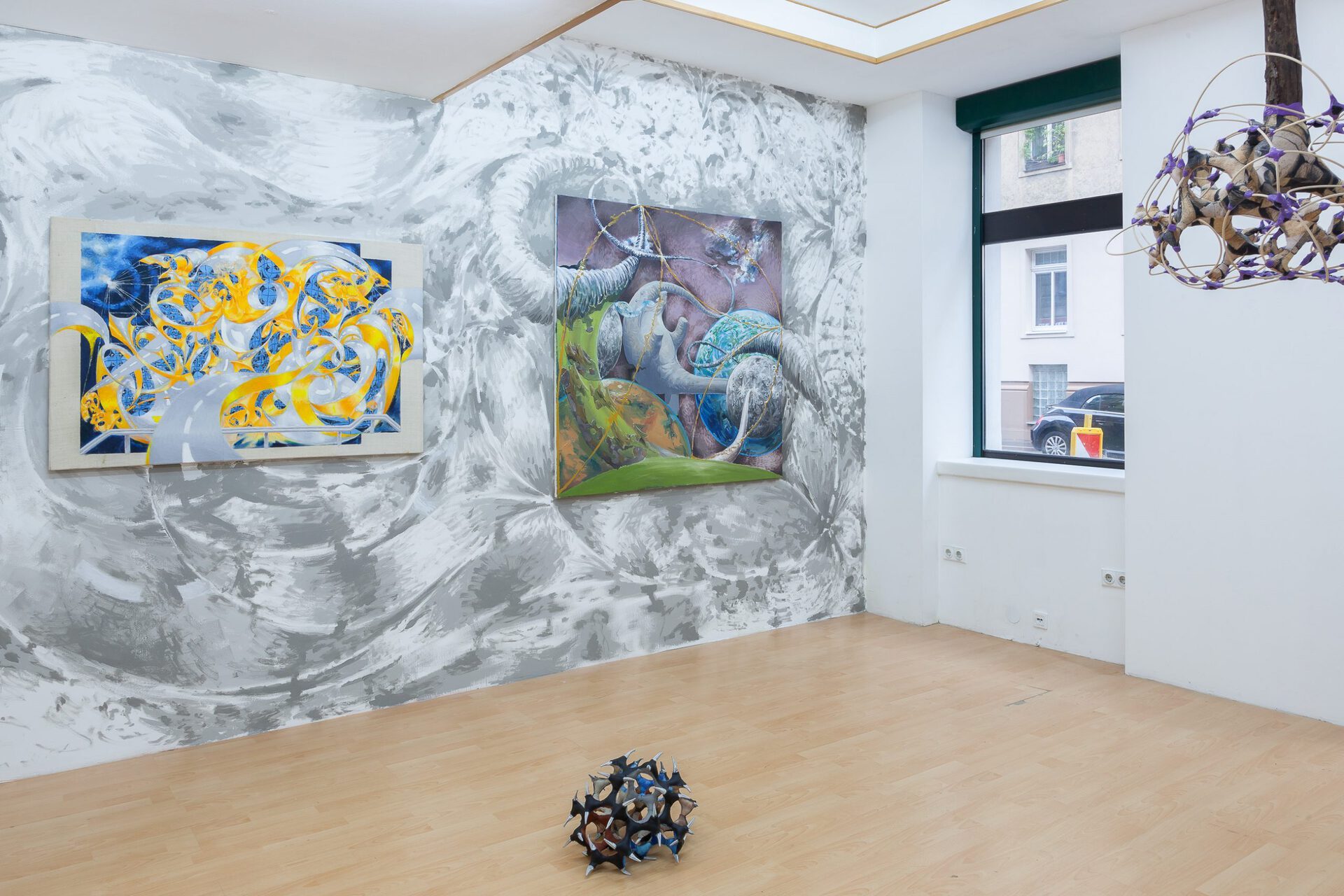 TEKTONICAKE, 2021, Exhibition view, Loggia, Vienna