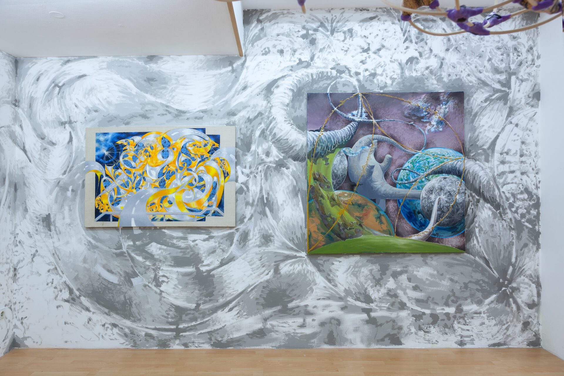TEKTONICAKE, 2021, Exhibition view, Loggia, Vienna