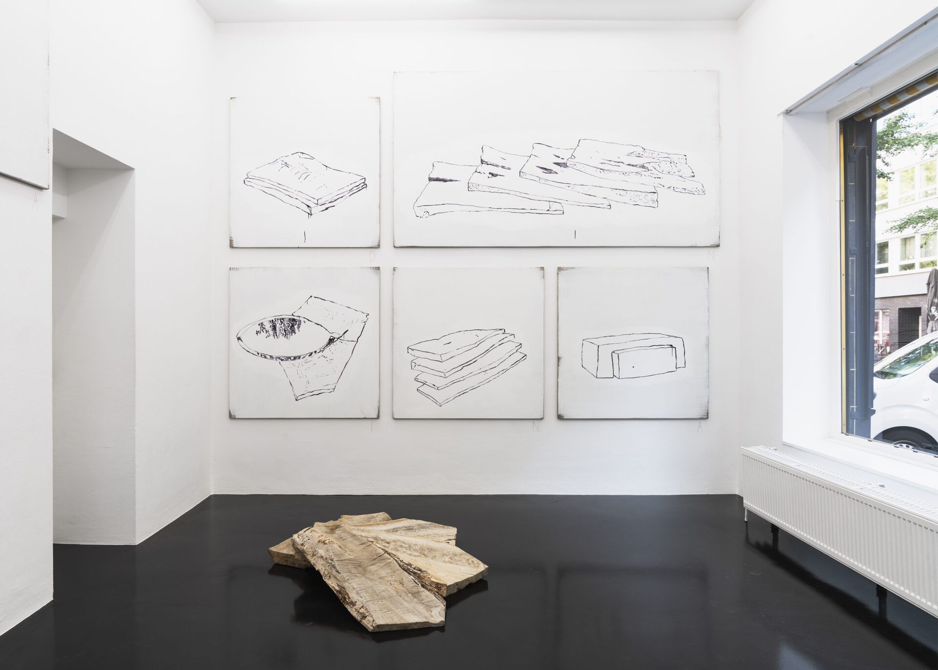 Bernhard Walter, installation view Clages, Cologne (DE), 2021
