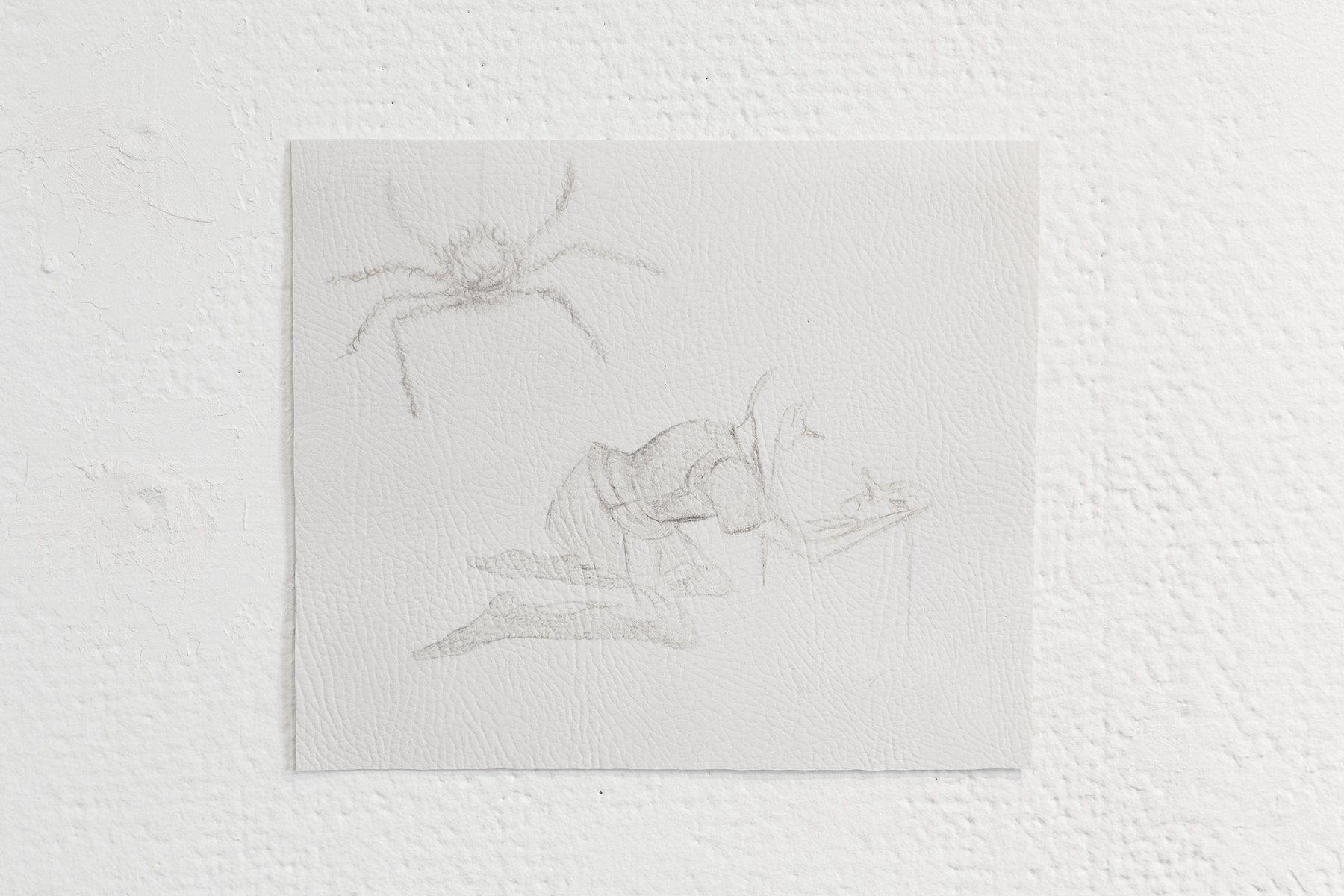 Johanna Härkönen, Spider Paws, 2021, Vegan leather print