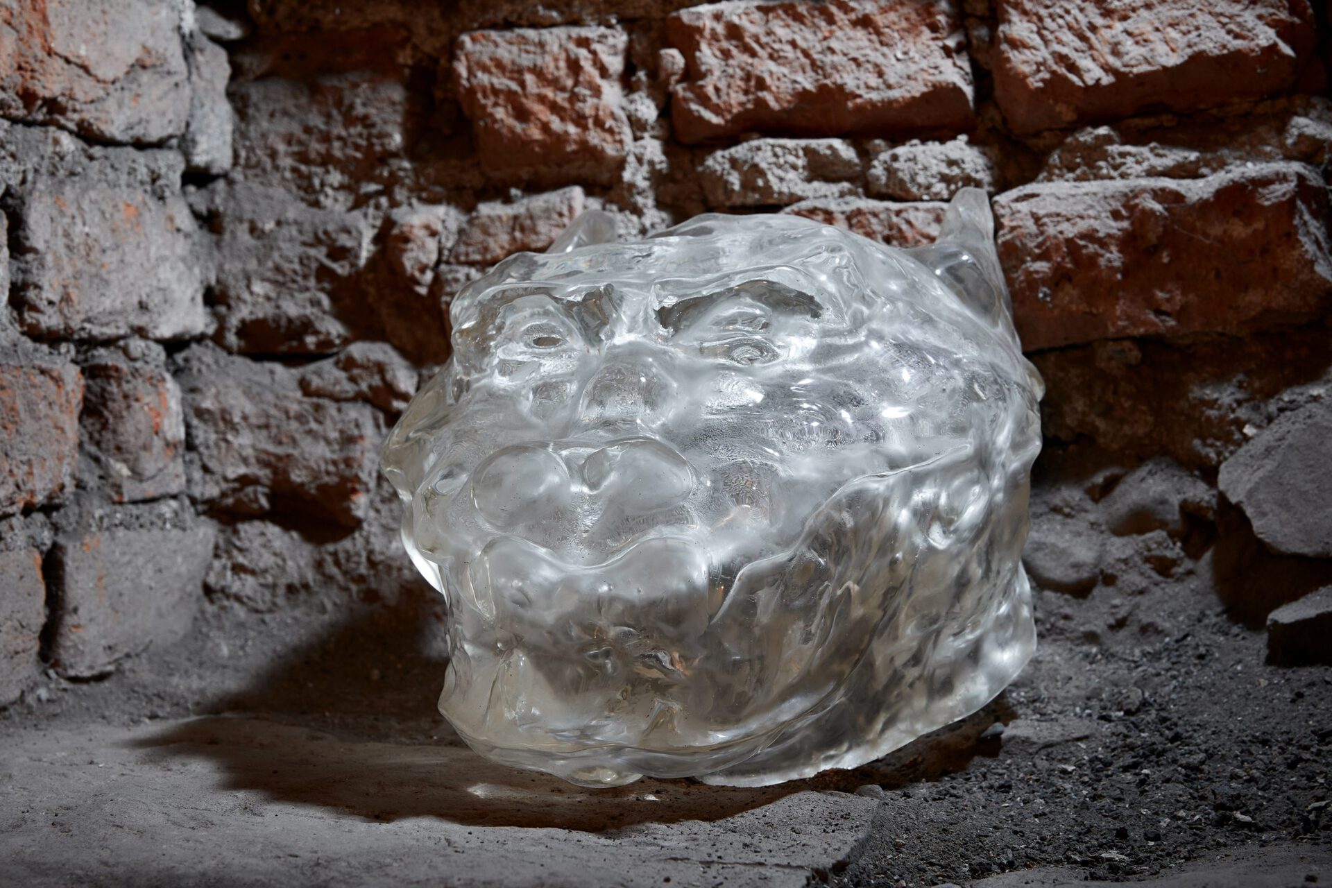 Liv Preston, Colour Blind, 2015 Resin gargoyle helmet