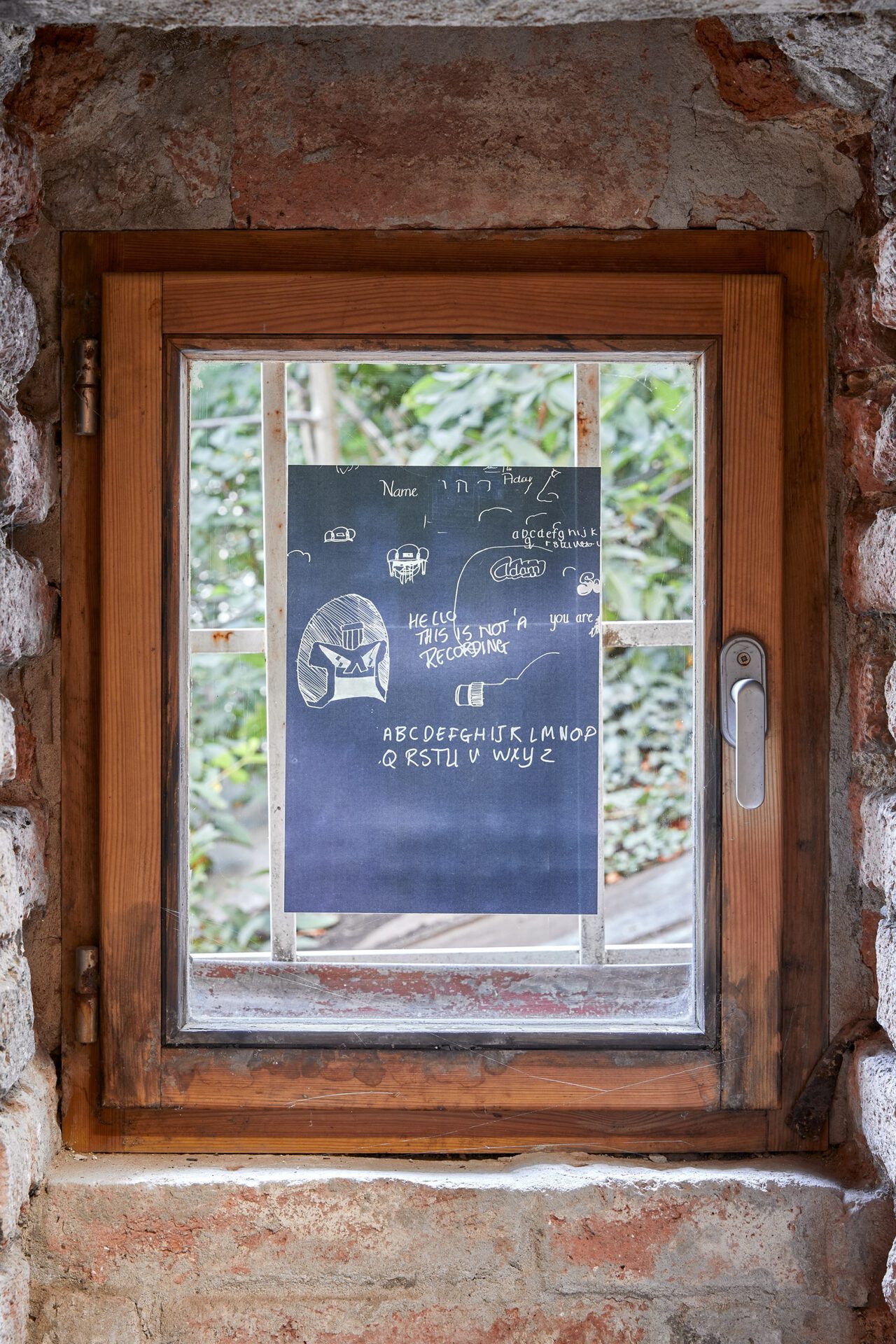 Liv Preston, Various Hauntings, 2021 Uncle/dad’s childhood drawings, optimisation for colour blindness