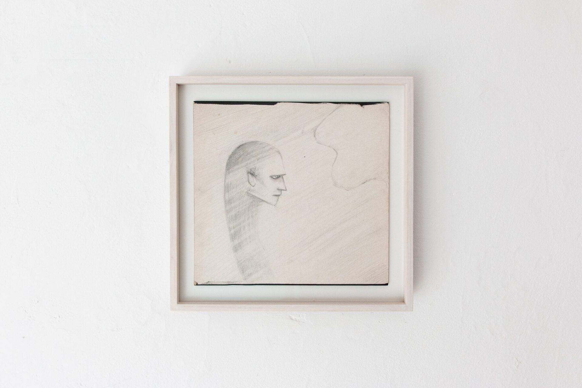 Rafał Żarski, Spring 2020, pencil on cardboard, 2020 (1)