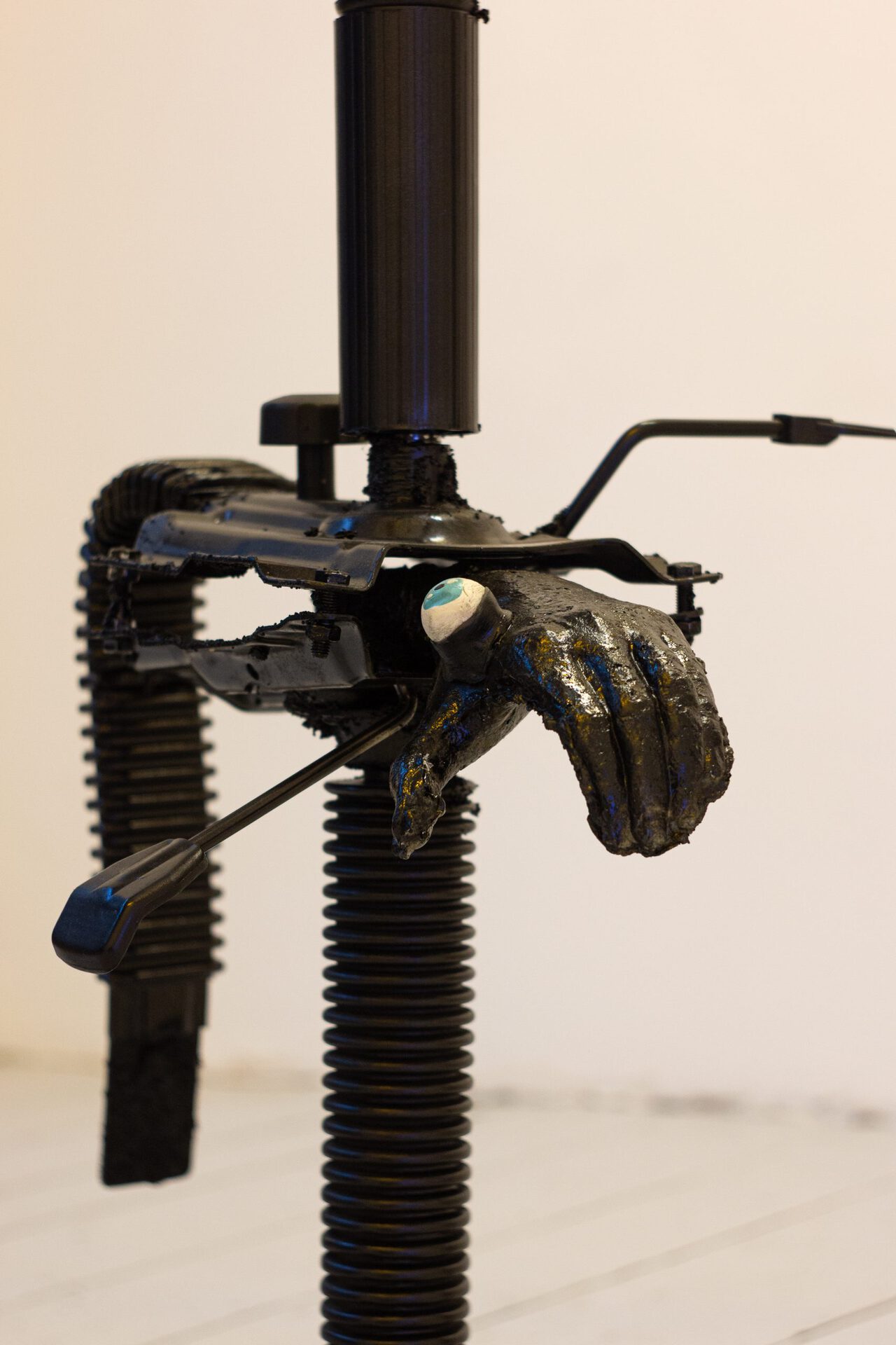 Rafał Żarski, tired chair - detail