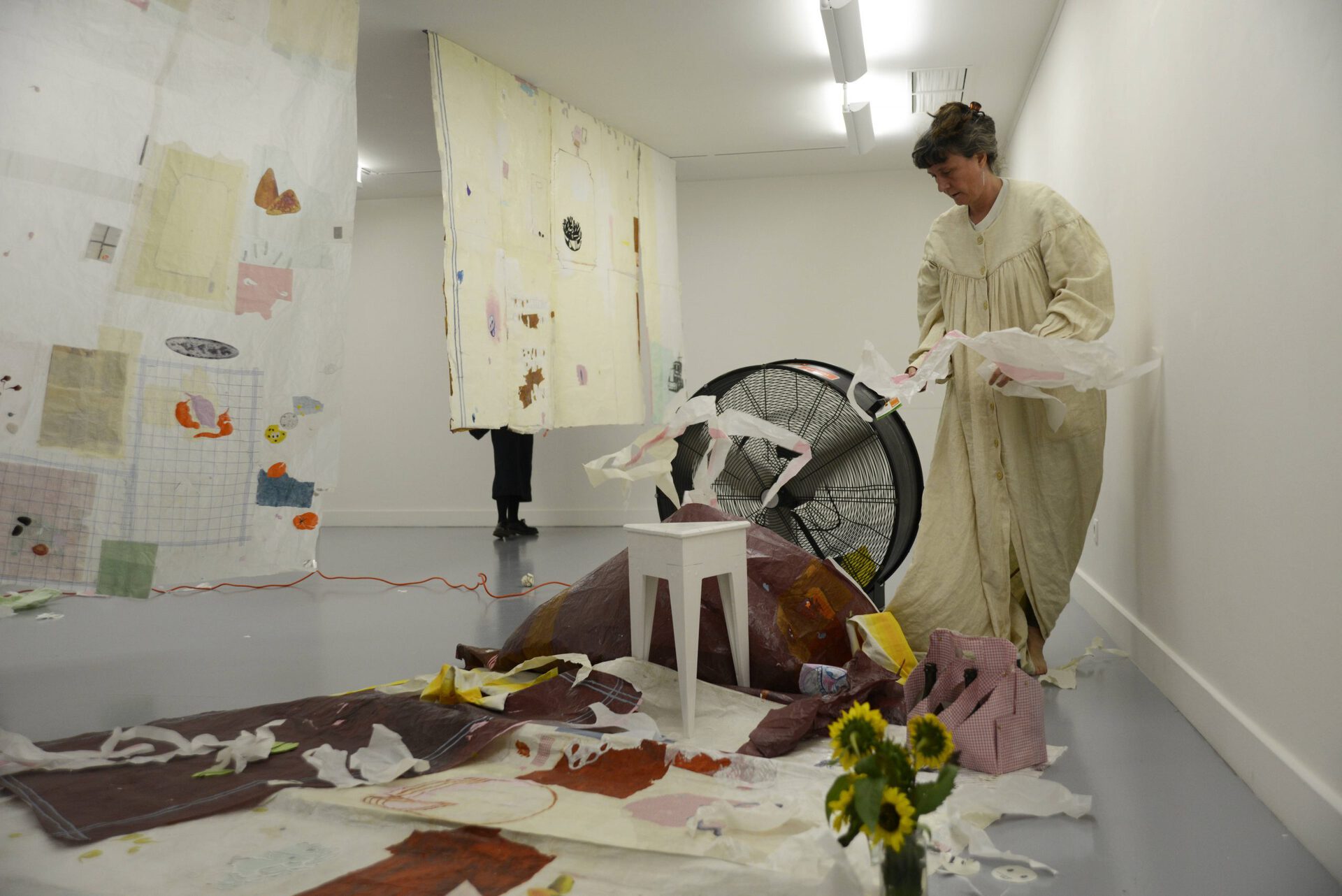 Annick Nölle, Hot Compost, 2021, performance