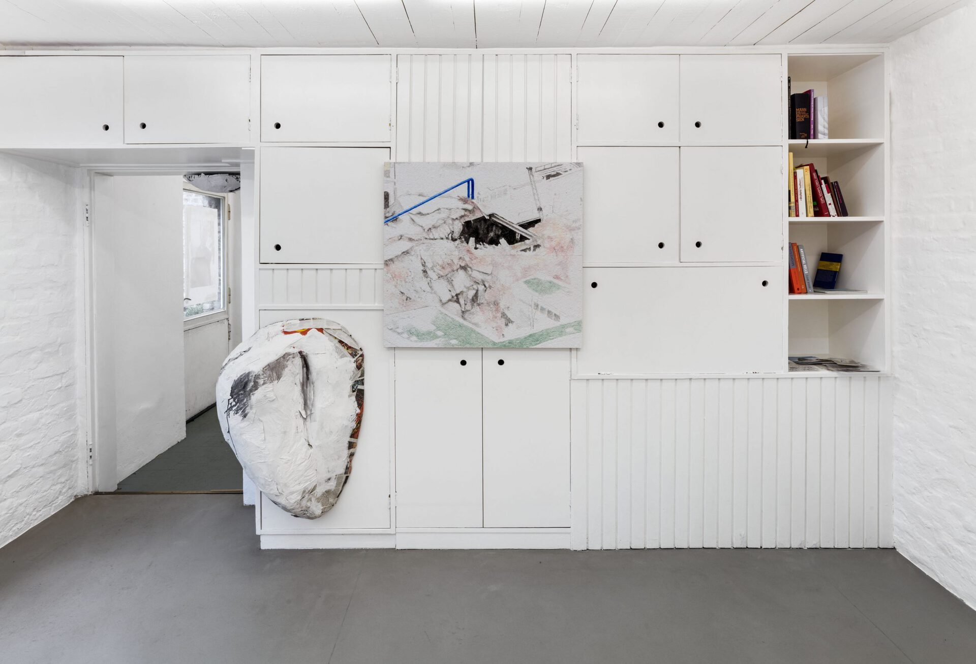 Alex Wissel, Installationsansicht „Kölner Stadtarchiv“, 2021