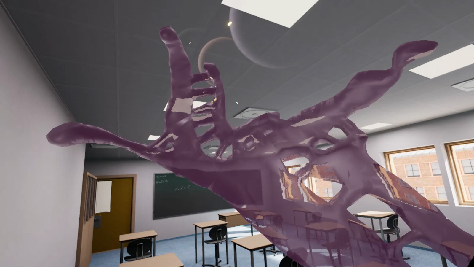 Maren Dagny Juell, Lick Pick Kick, 2021, VR installation.