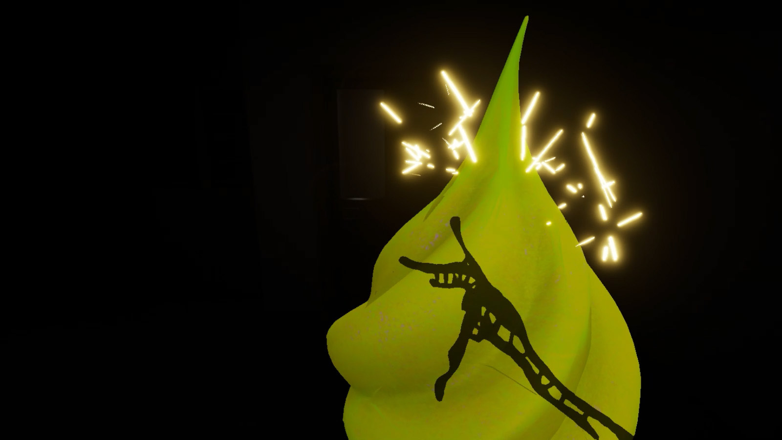Maren Dagny Juell, Lick Pick Kick, 2021, VR installation.