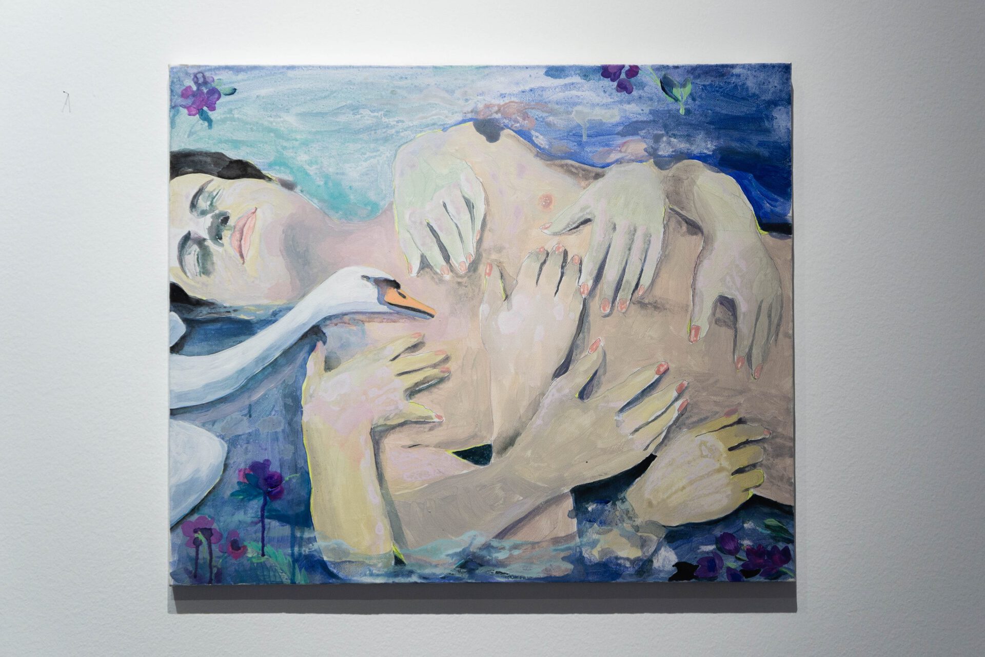 Fragile Masculinity Acrylic on canvas 60 x 50 cm 2021
