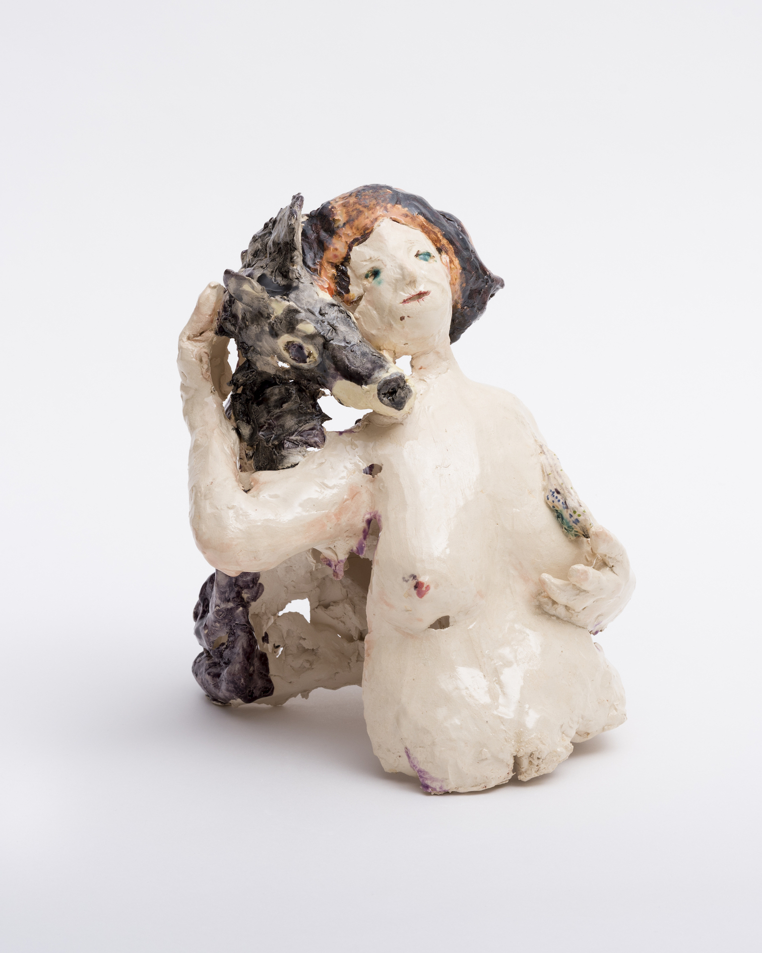 Asana Fujikawa, an old lady, 2021, Ceramics, 21 x 24 x 21 cm