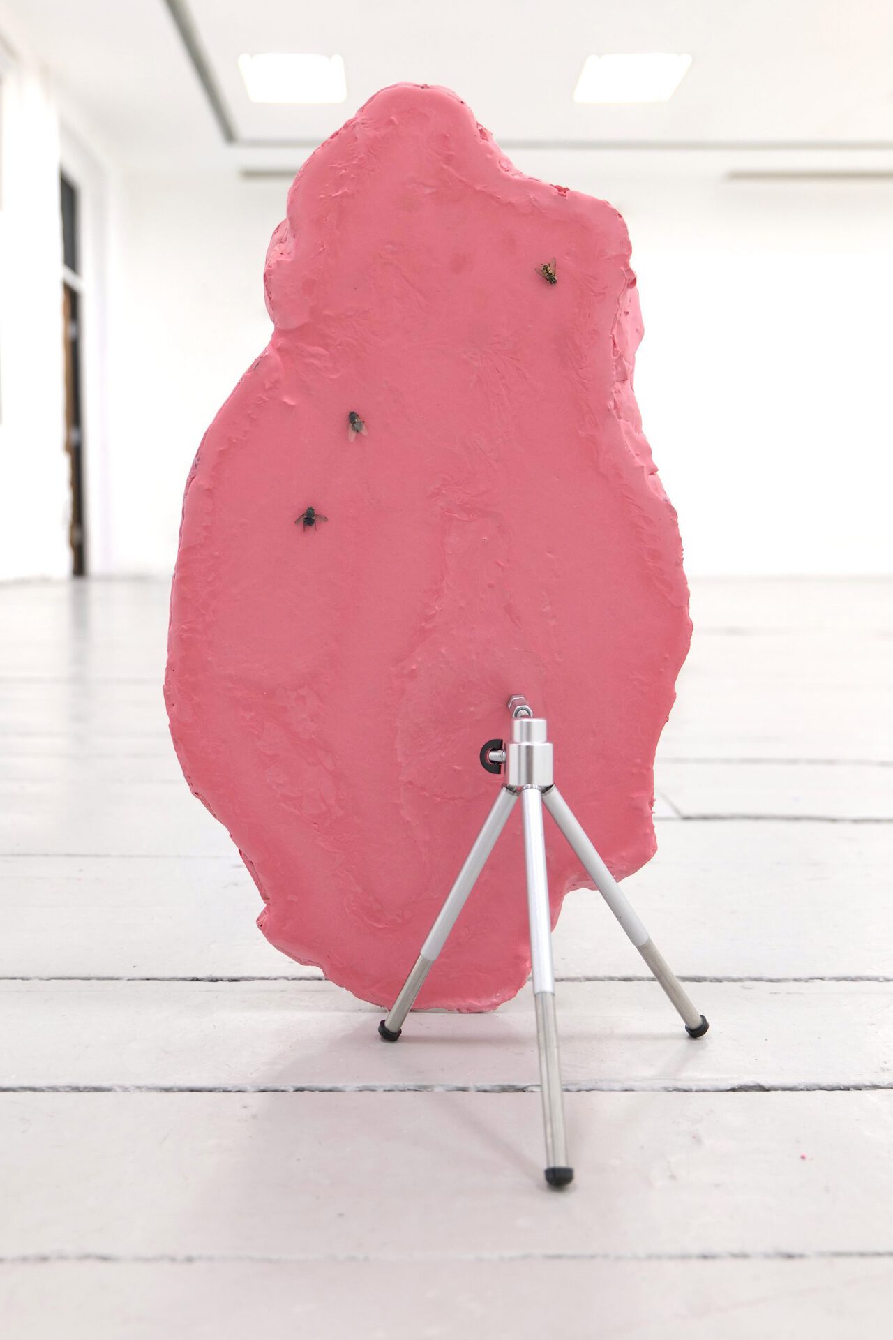 Rodrigo Red Sandoval, Pupils detail 5, 2021, mixed media, 4oox100x45cm