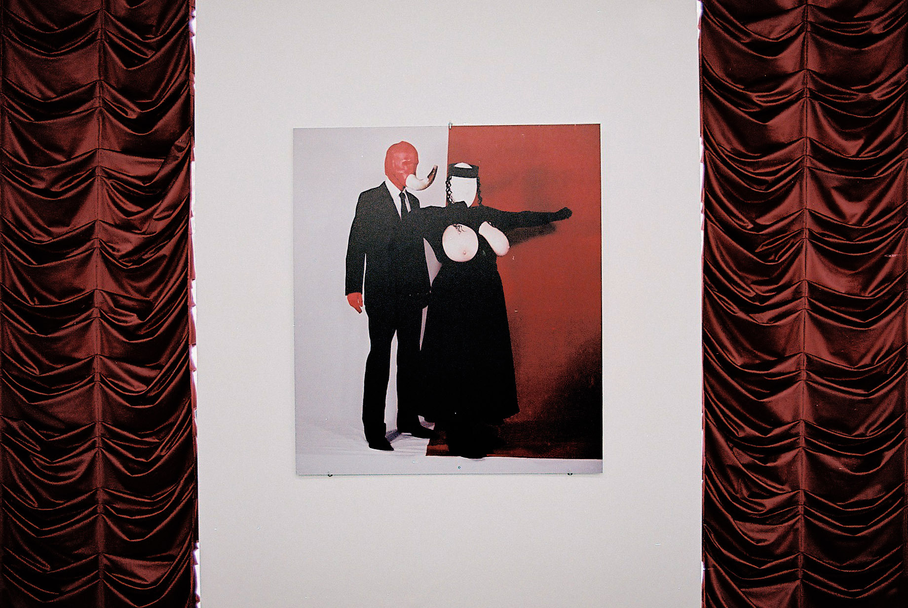 Shalva Nikvashvili, Tamada, 2021, print on aluminum dibond, 90x108cm, edition of 3