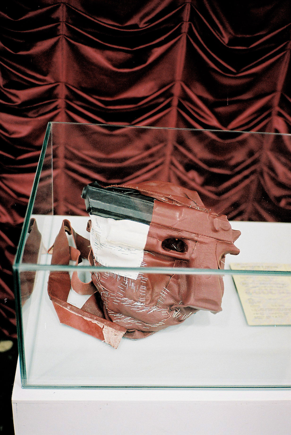 Shalva Nikvashvili, Independent Georgia, 2020, mask, sculpture, Dimensions variable