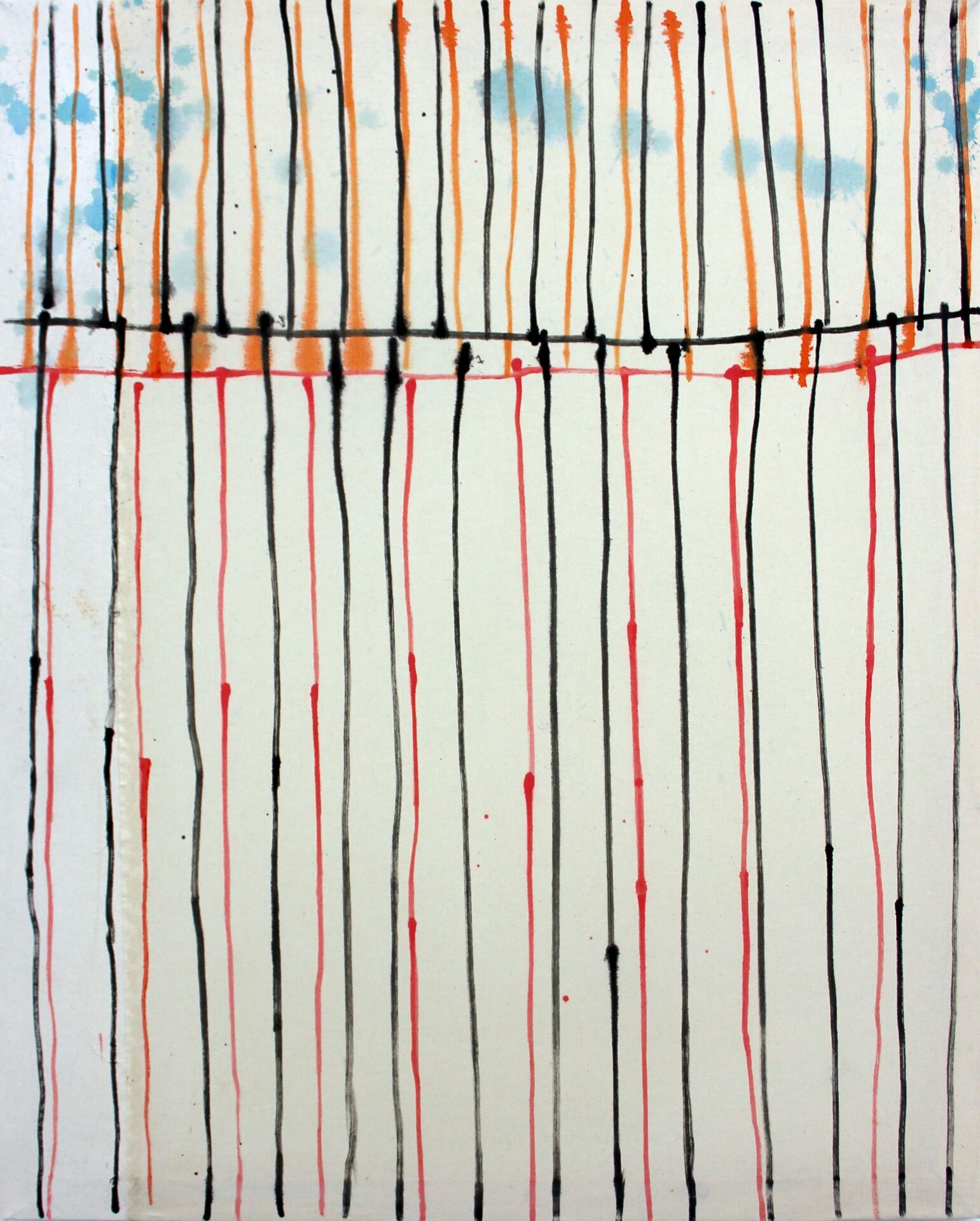 Sophia Domagala, Light System VII, 2021, acrylic on canvas, 110 x 80 x 2 cm