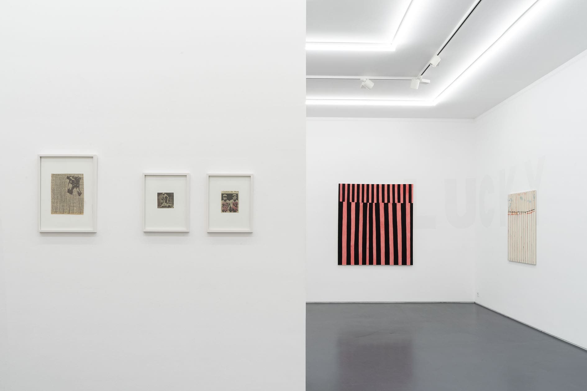 Installation view, Sophia Domagala, Beggars, Mountains, Berlin, 2021