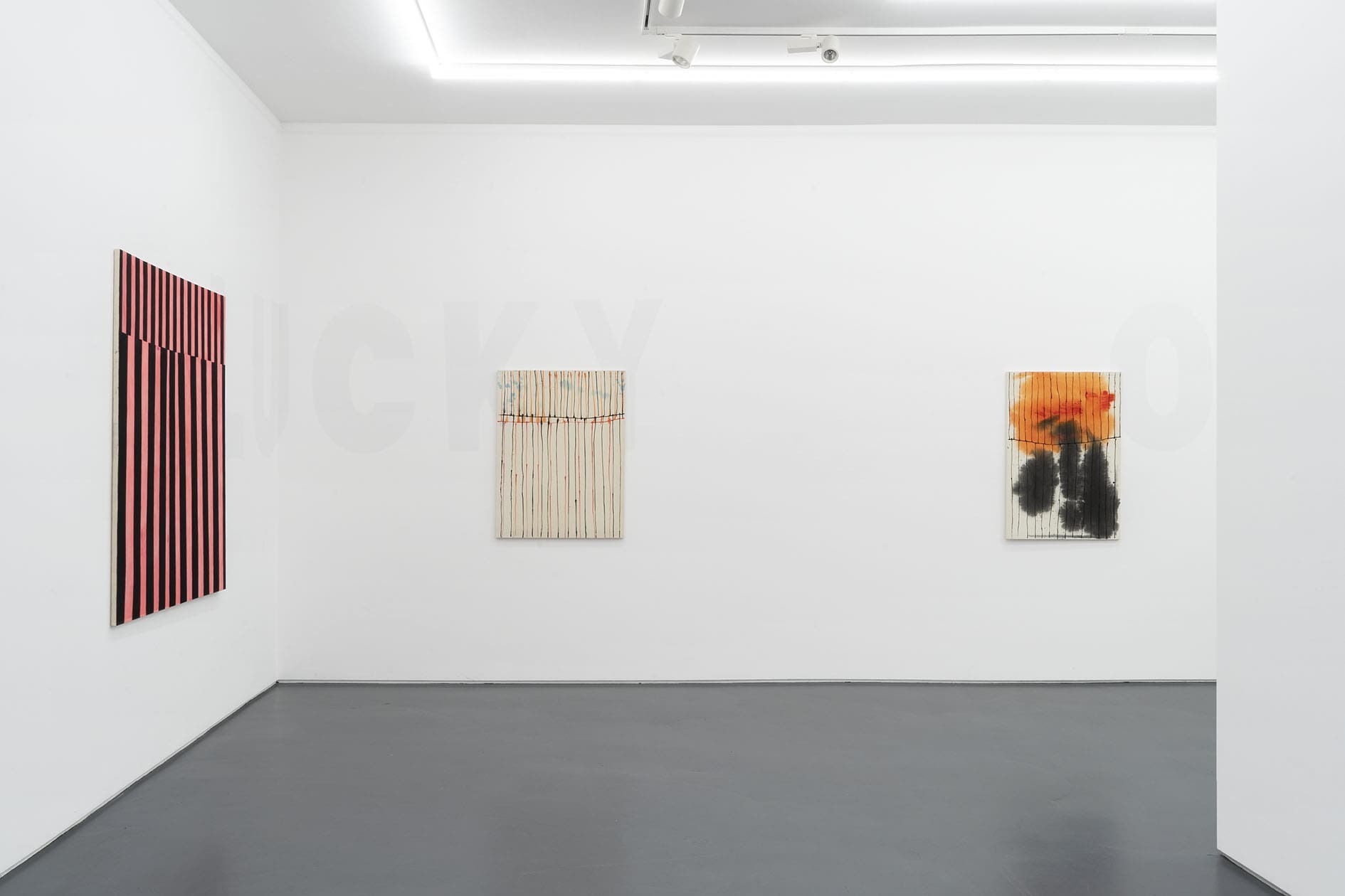 Installation view, Sophia Domagala, Beggars, Mountains, Berlin, 2021