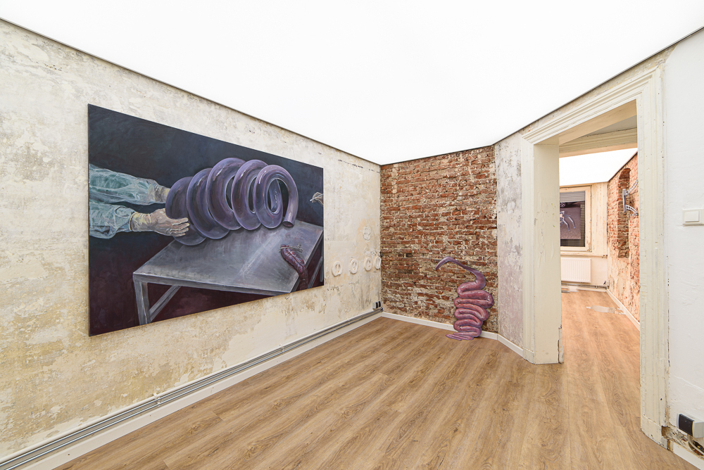 Jung Min Lee, Spiral - exhibition view – Gallery Hinten Links, 1