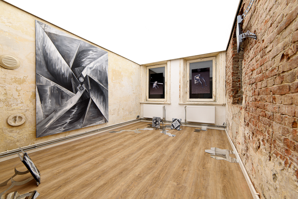 Jung Min Lee, Spiral - exhibition view – Gallery Hinten Links, 2