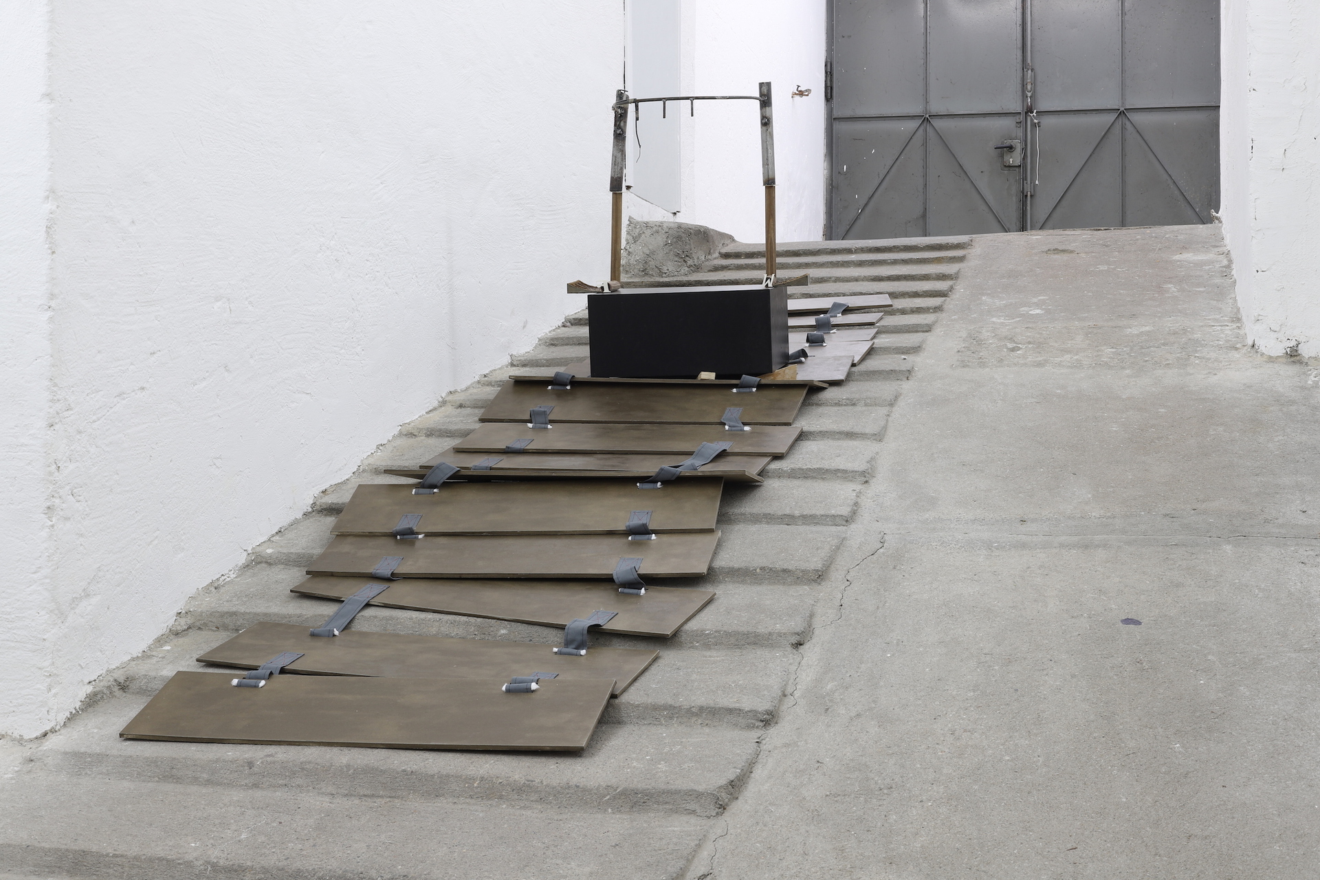 FW (Factory worker), 2020, installation view
