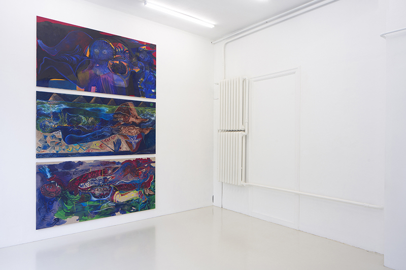 11. Alice Visentin, Subacqueo, installation view.