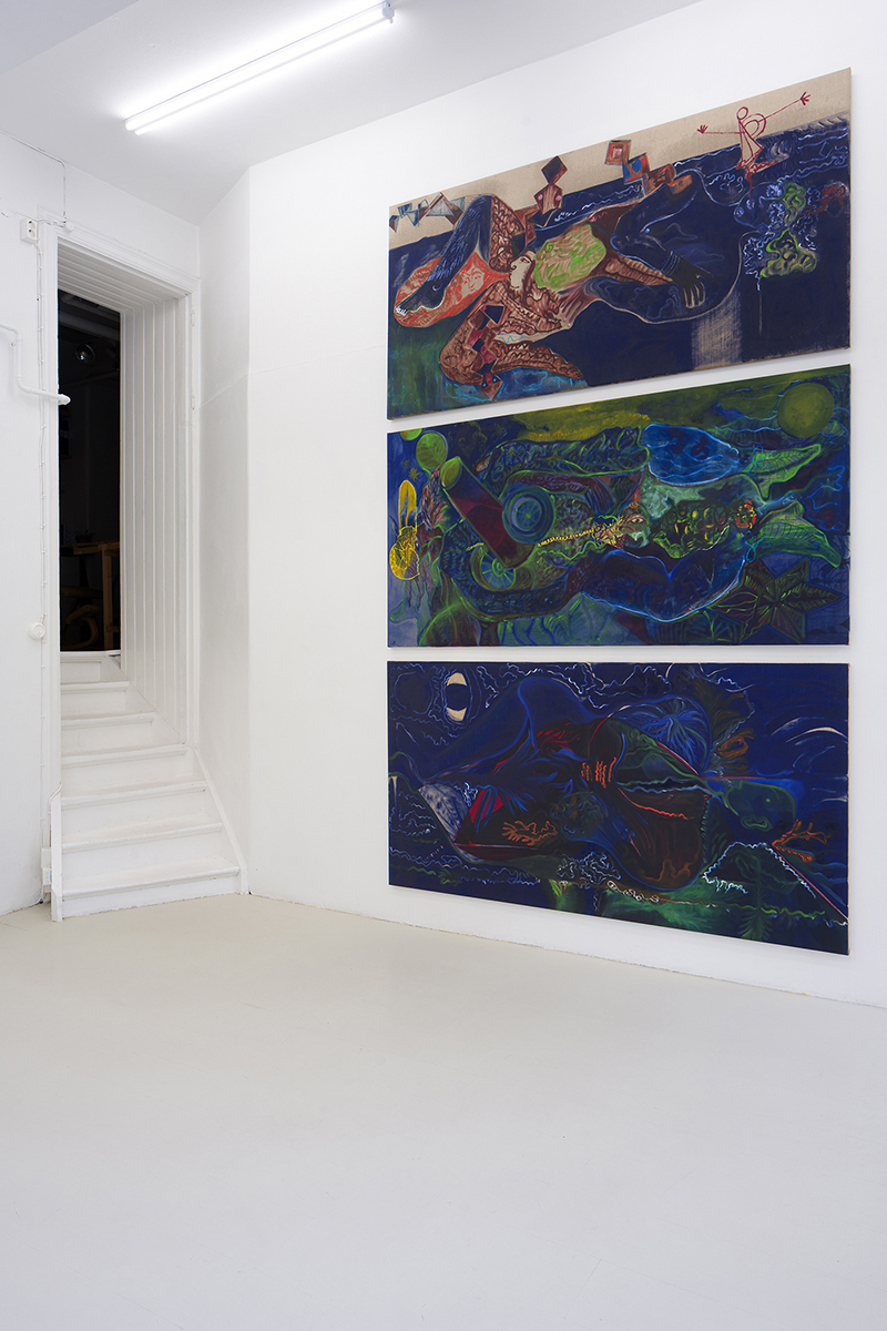 12. Alice Visentin, Subacqueo, installation view.